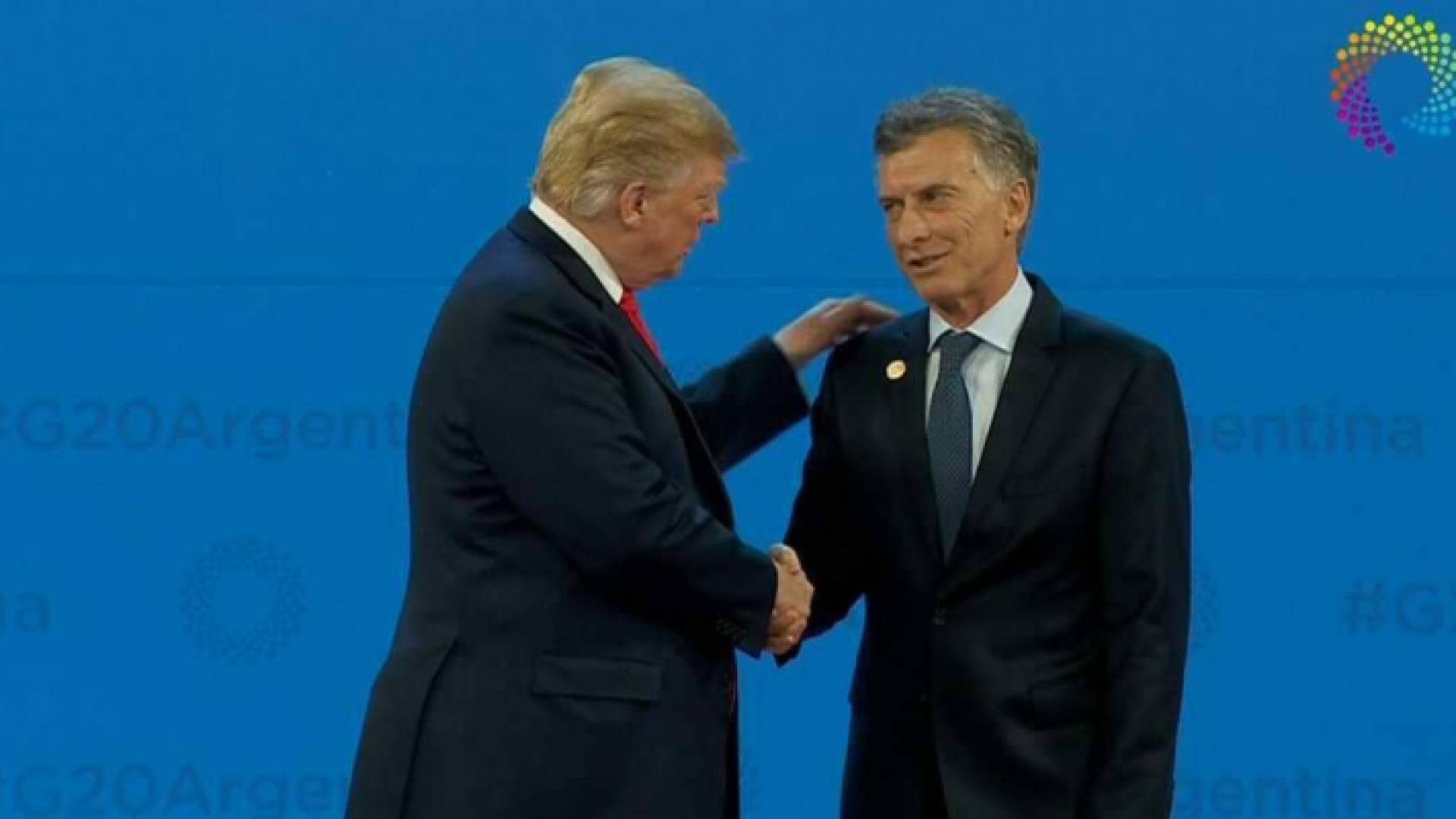 ترمب والرئيس الأرجنتين