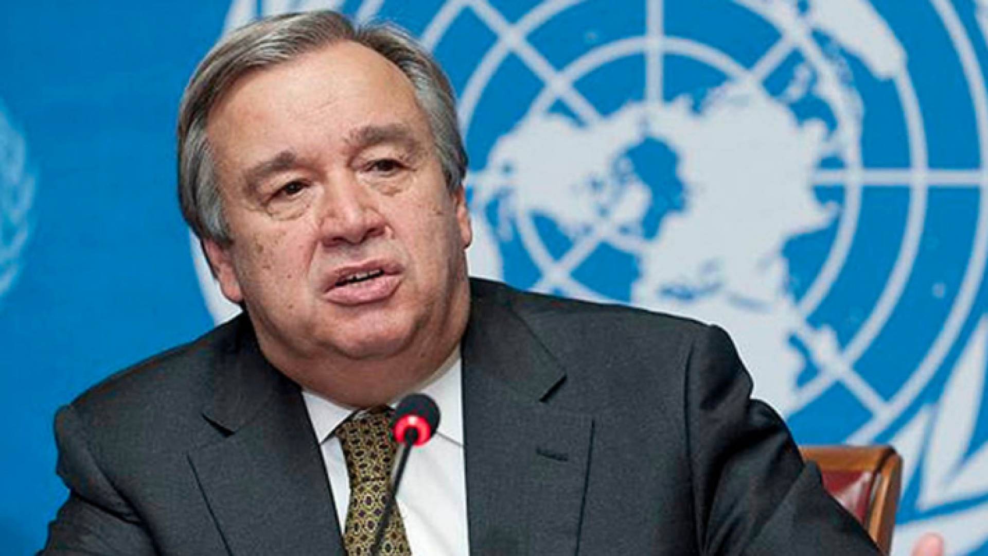 الأمين العام للأمم المتحدة أنطونيو غوتيريش