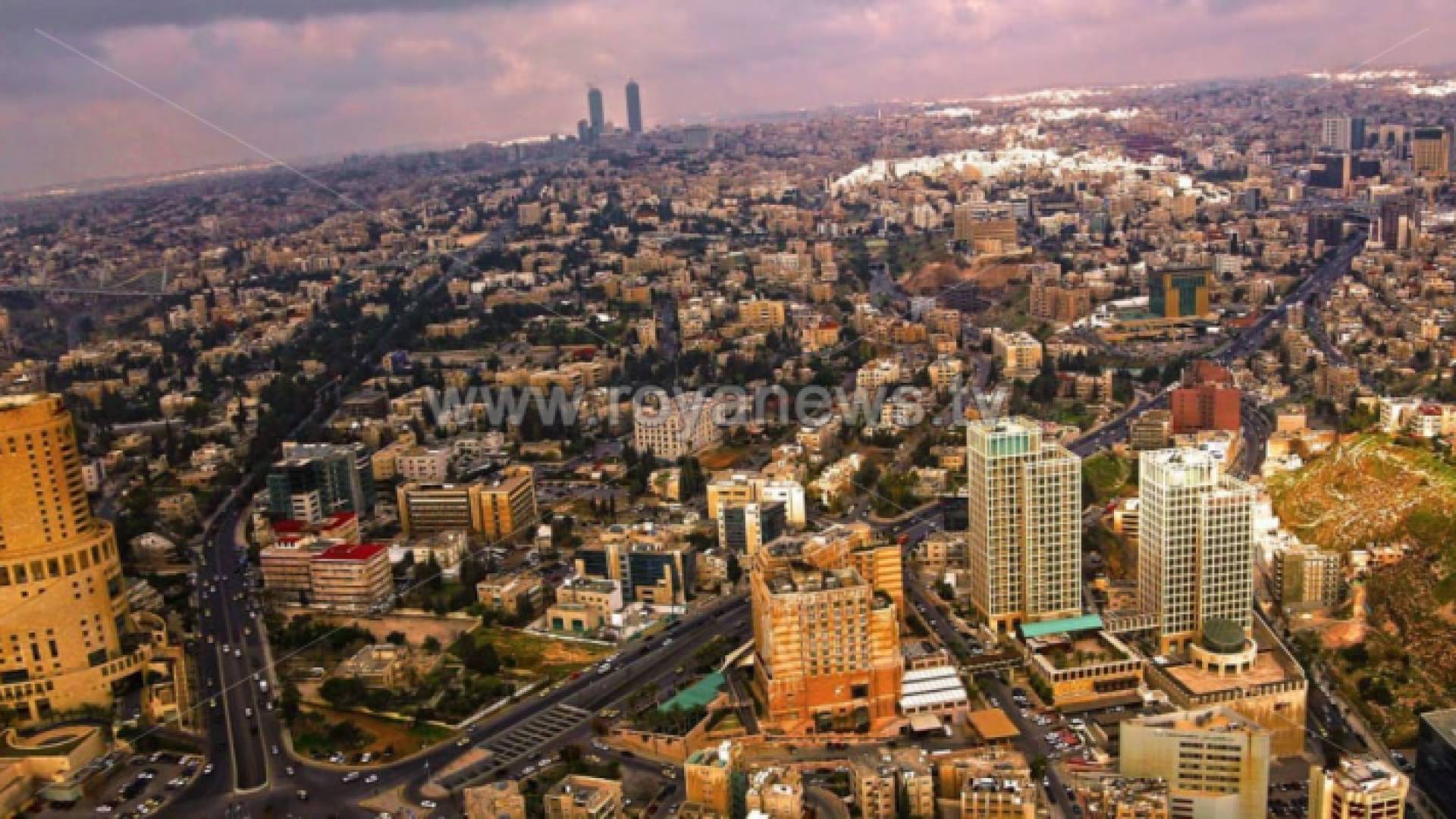 جانب من العاصمة عمان