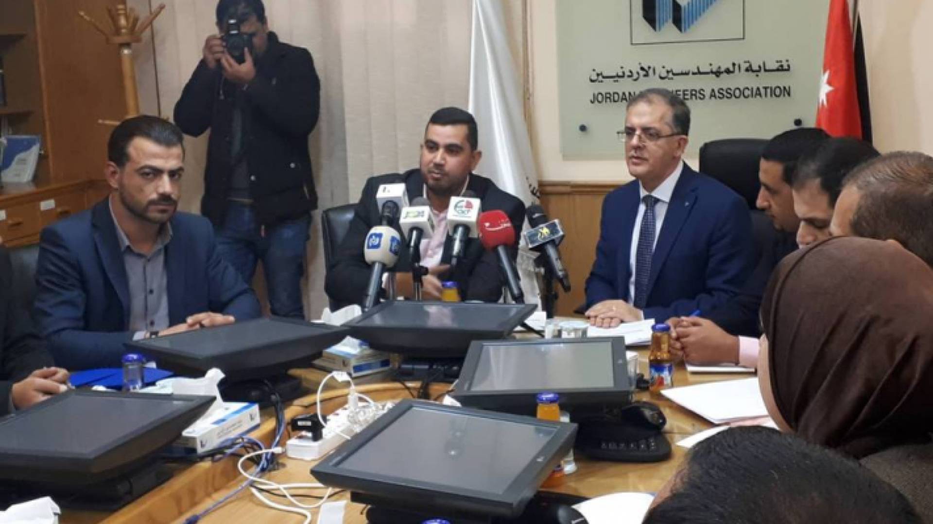 مؤتمر صحفي لنقابتا المهندسين الاردنيين والمهندسين الزراعيين