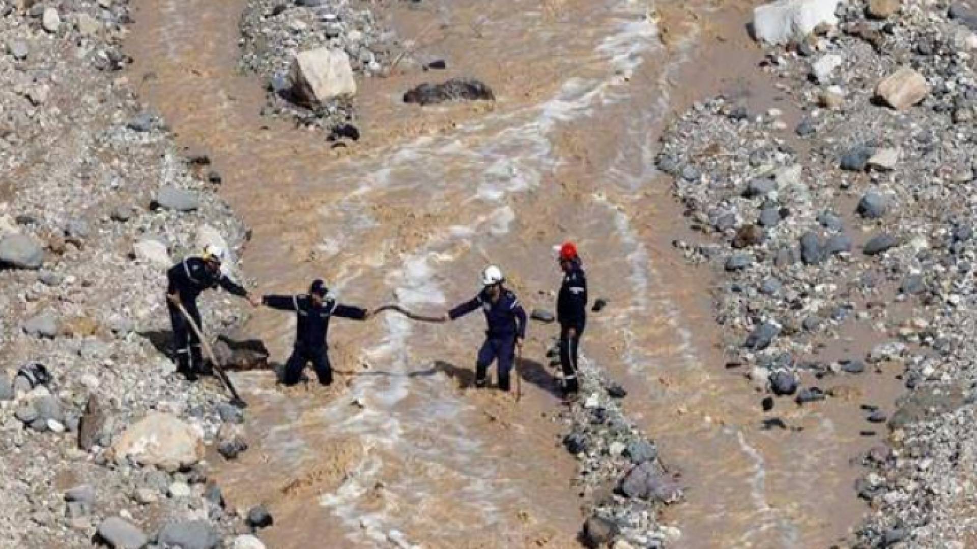 صورة من حادثة البحر الميت