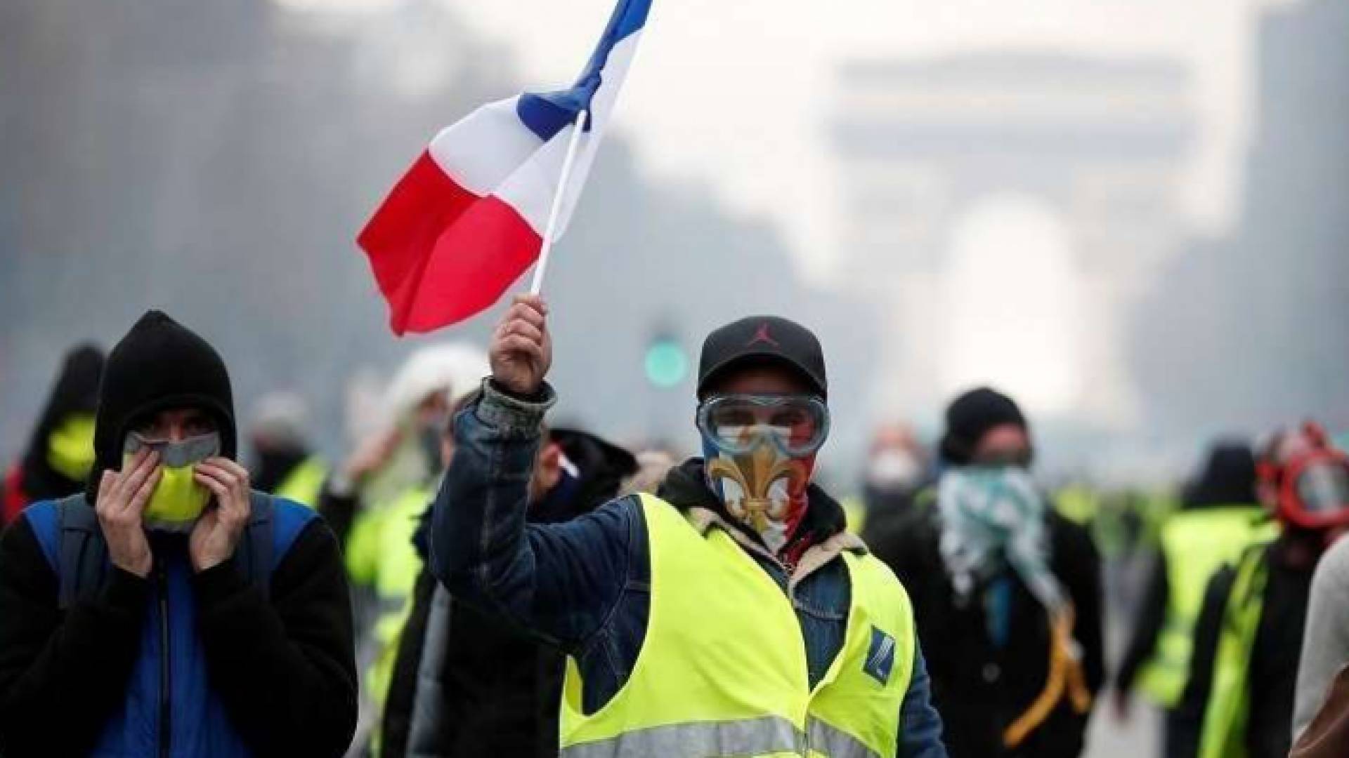 من احتجاجات باريس