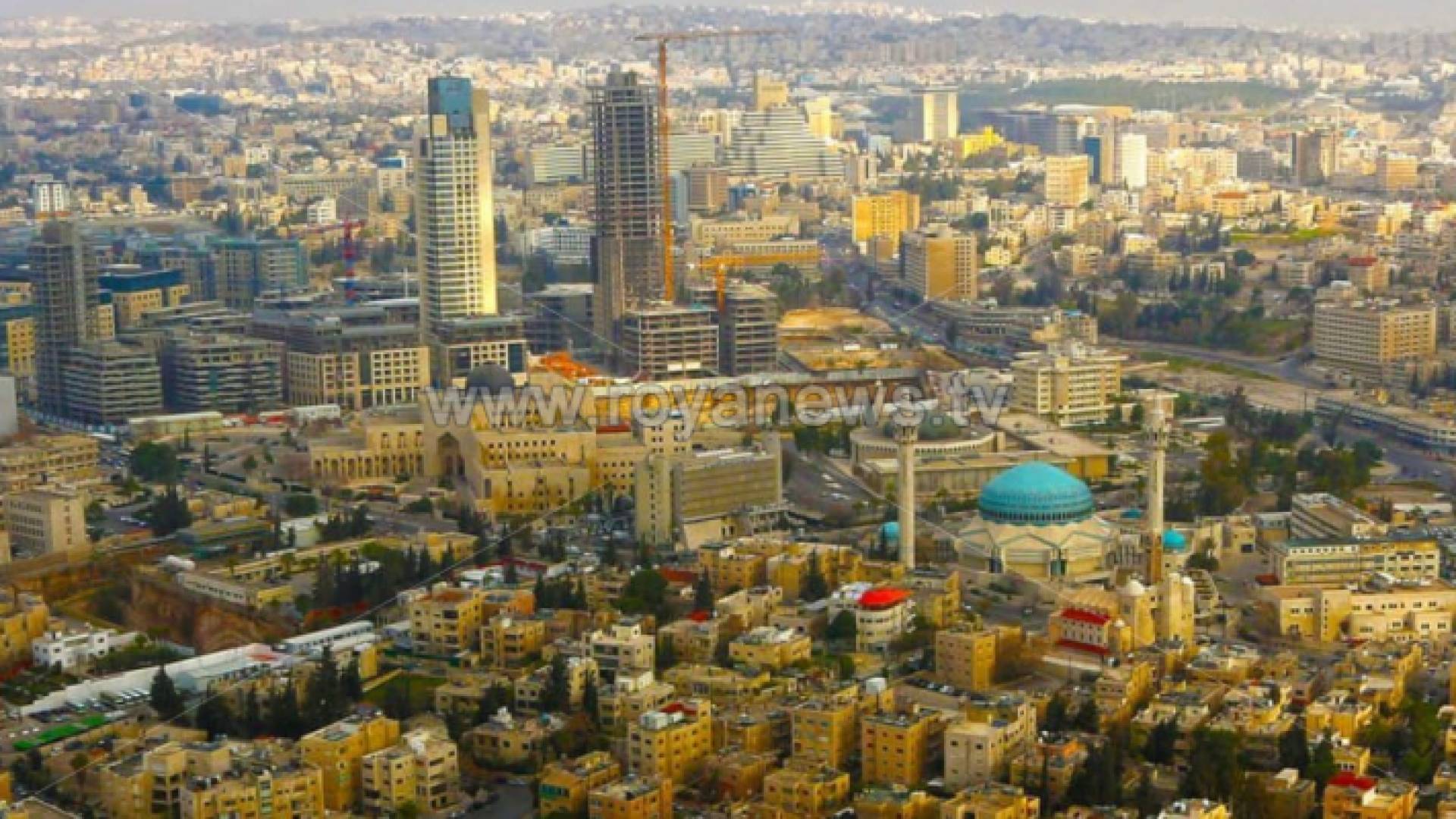 صورة عامة للعاصمة عمان