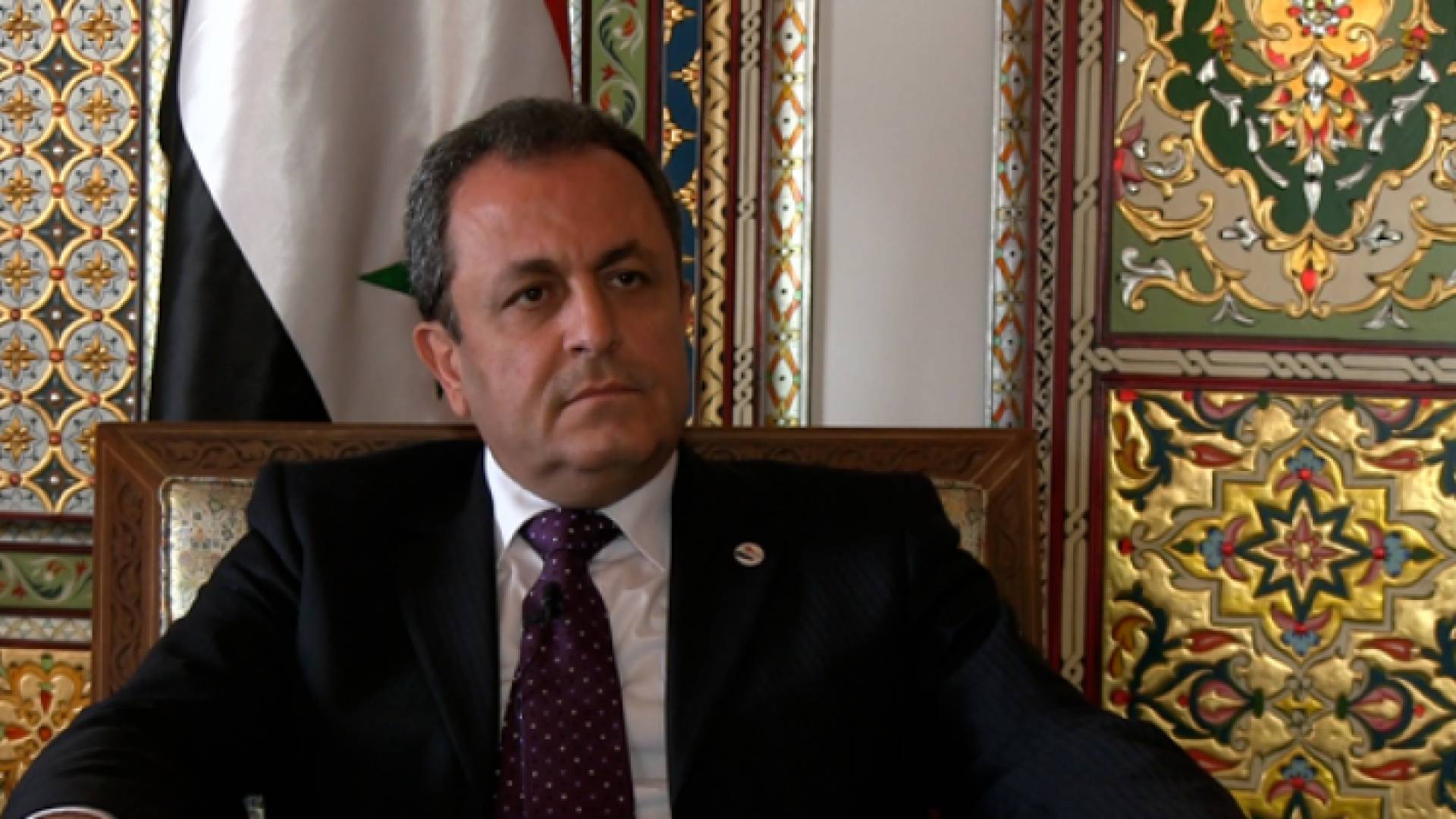 القائم بأعمال السفارة السورية في عمان أيمن علوش