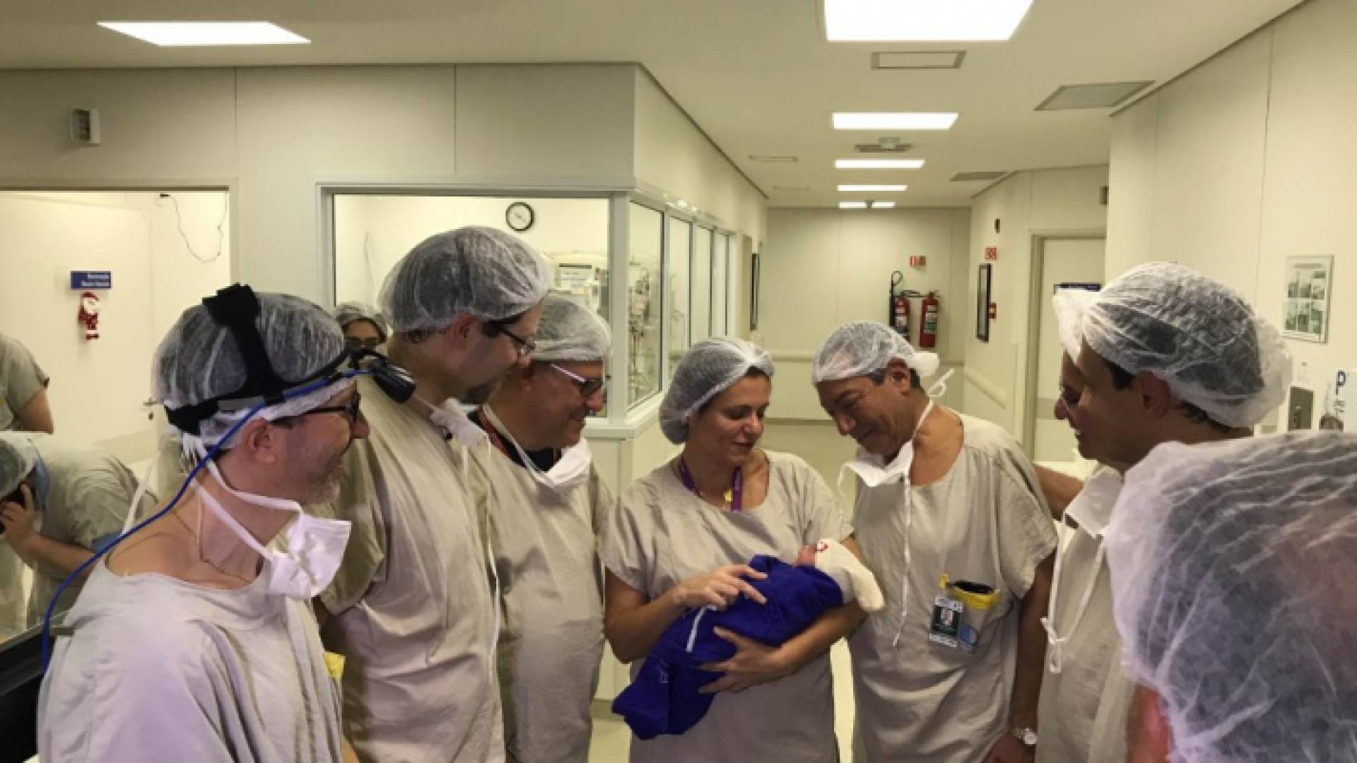 المولود الجديد بمستشفى ساو باولو (البرازيل)