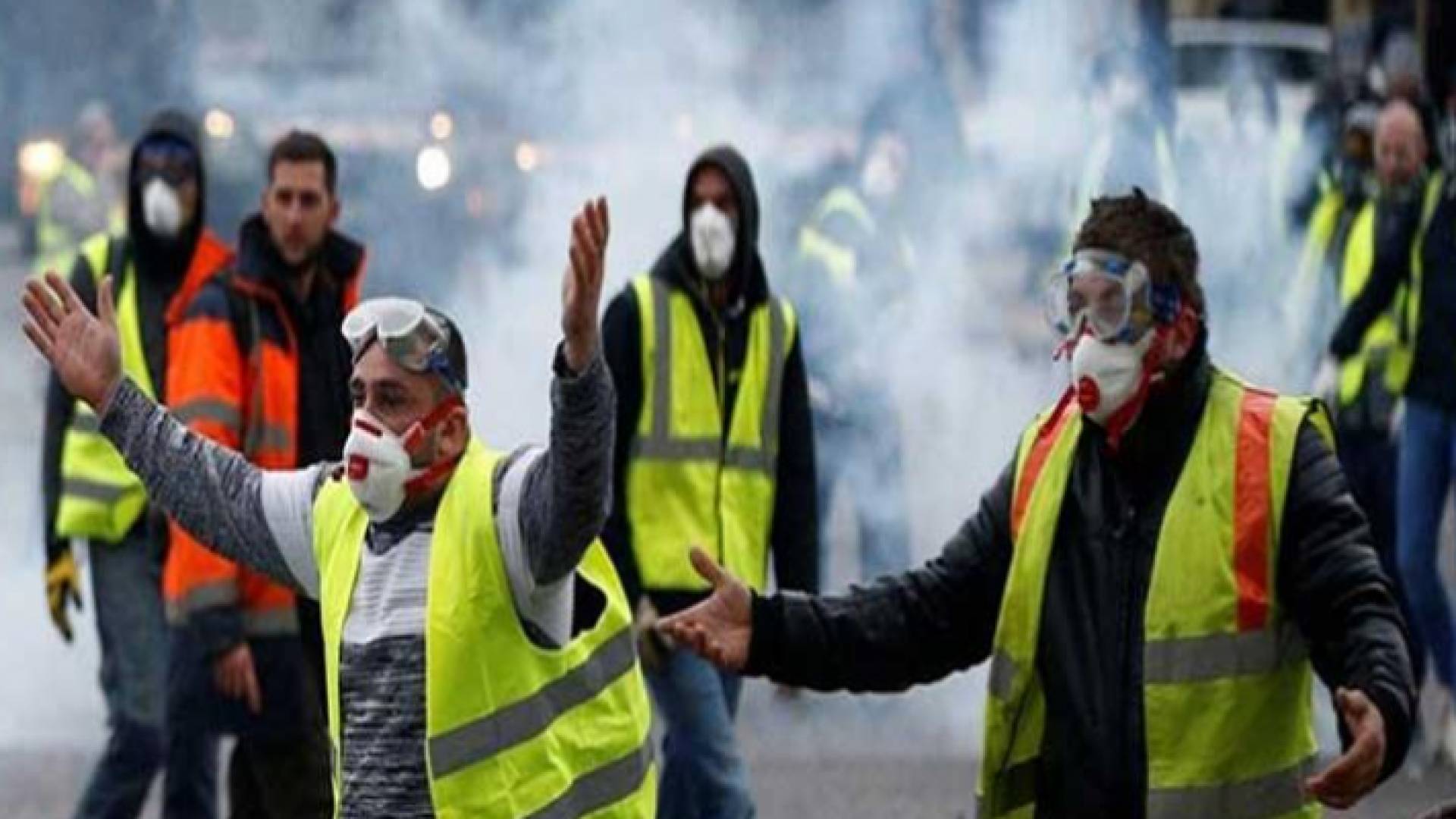 ارشيفية لمظاهرة سابقة في فرنسا