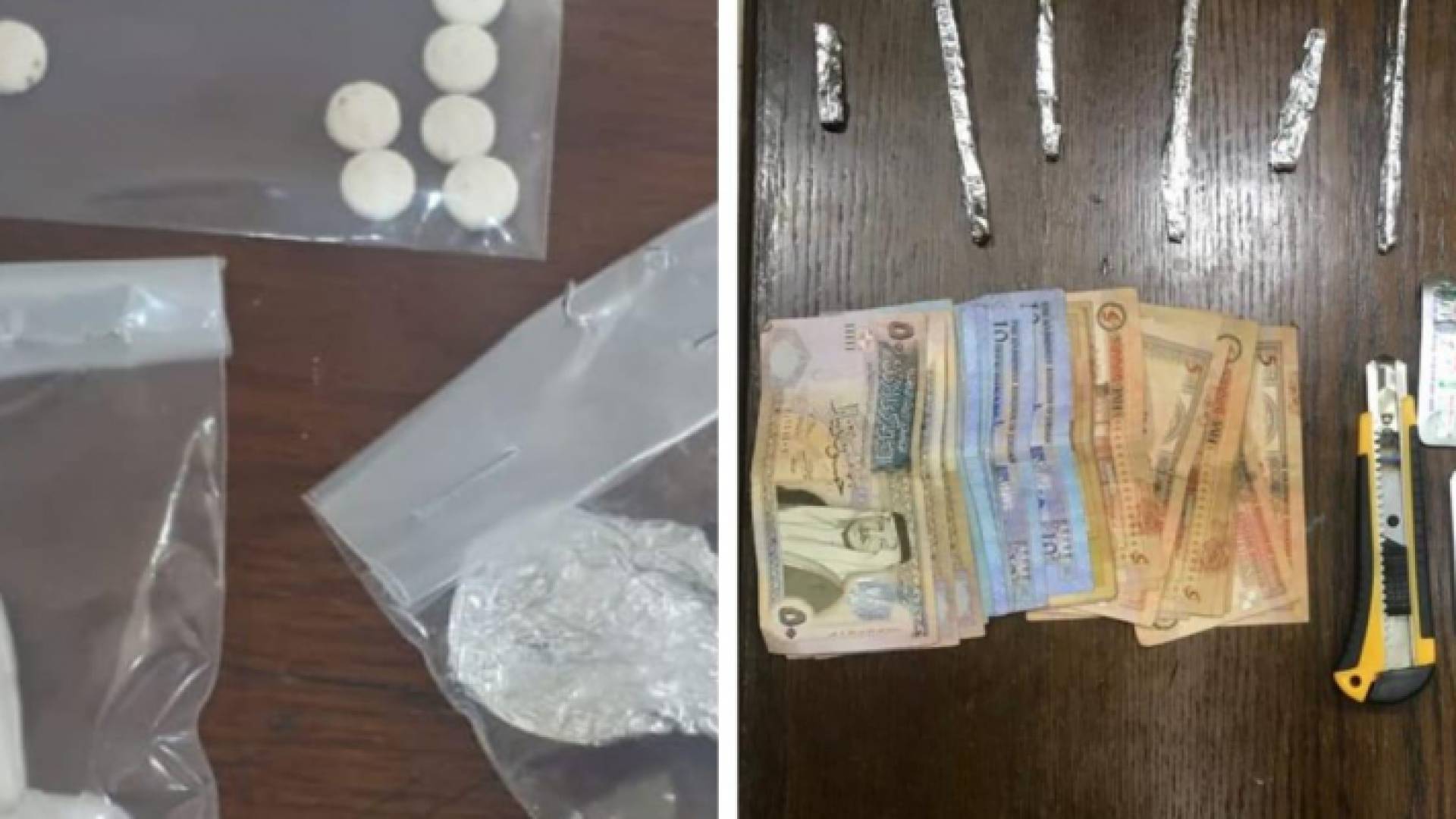 مضبوطات من الحملة