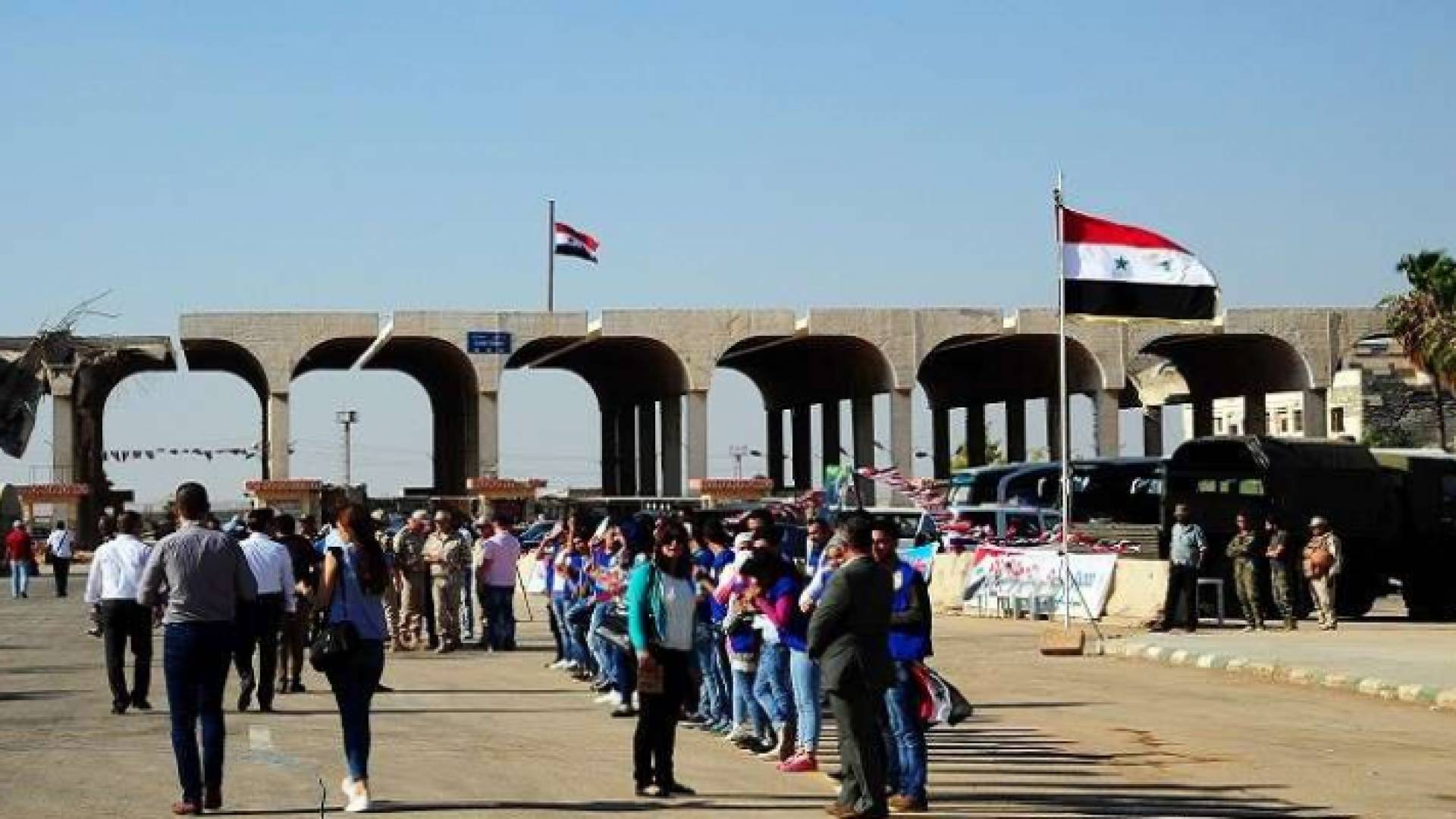 معبر نصيب - ارشيفية