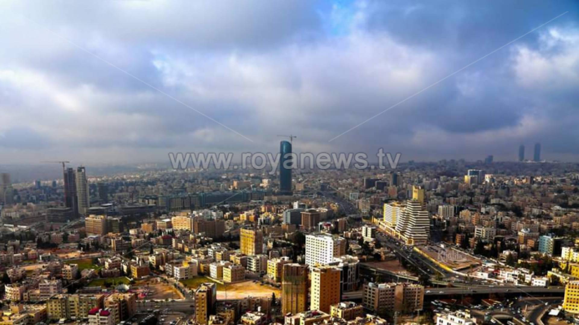 صورة عامة للعاصمة عمان