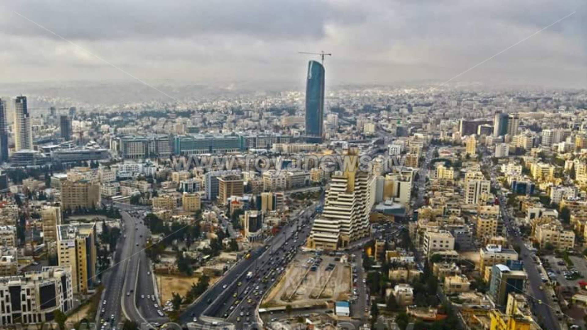 صورة عامة للعاصمة عمان