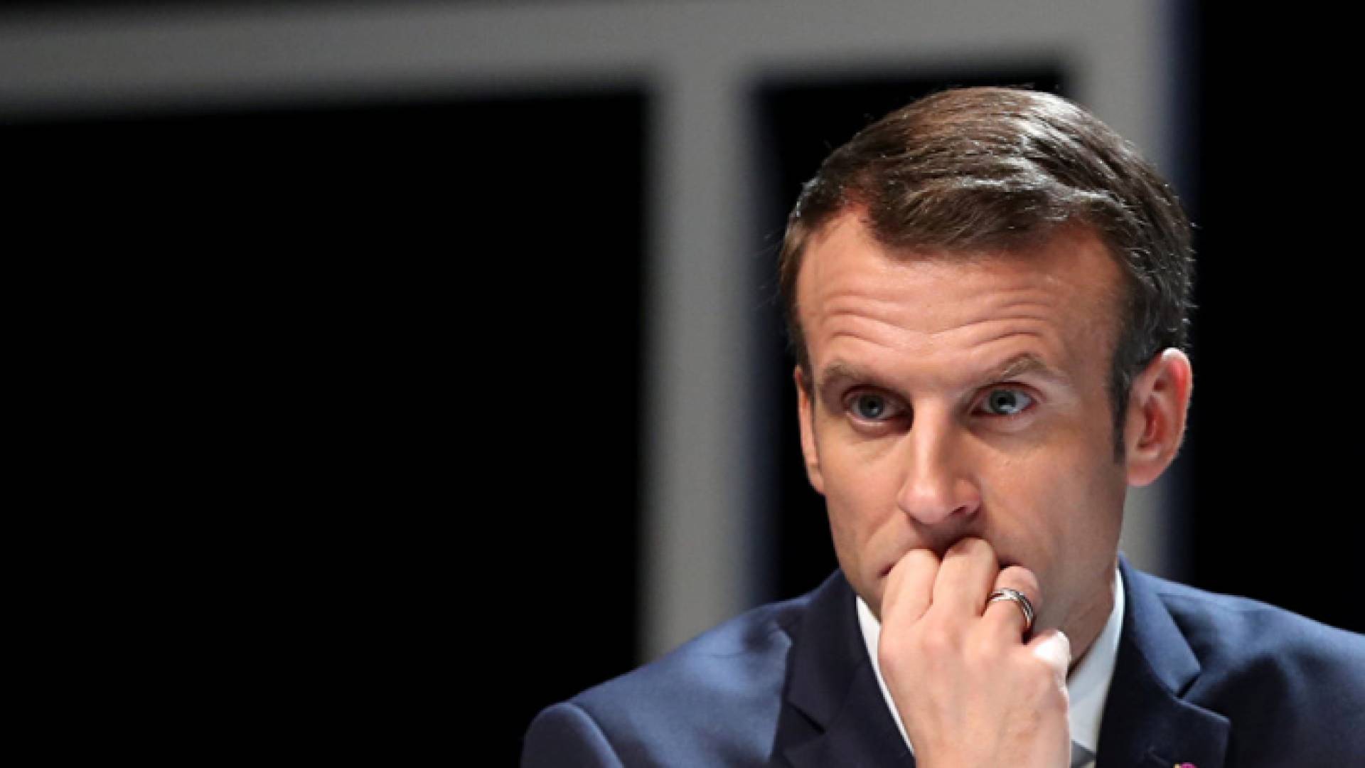 الرئيس الفرنسي إيمانويل ماكرون