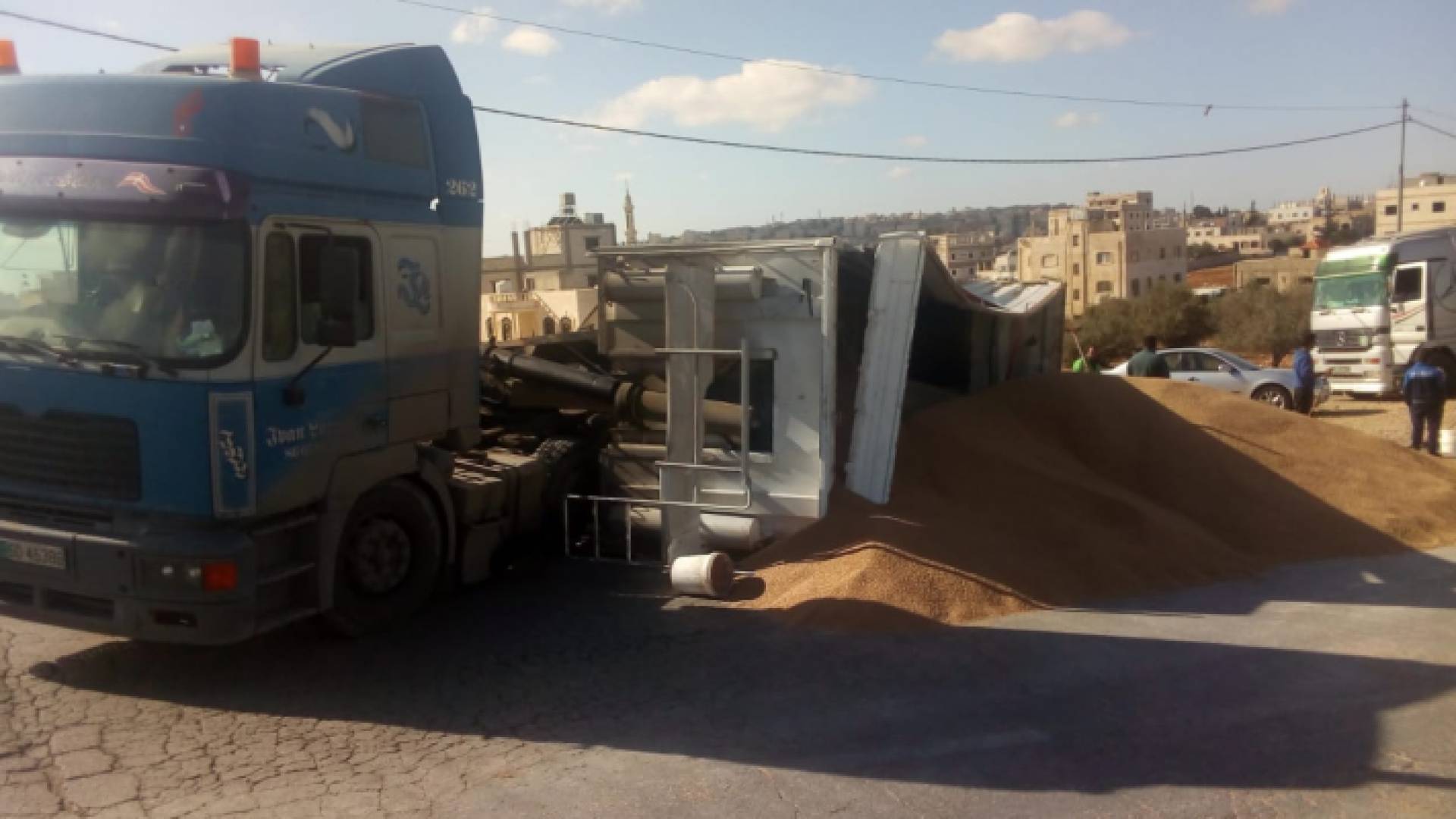 صورة من موقع الحادث