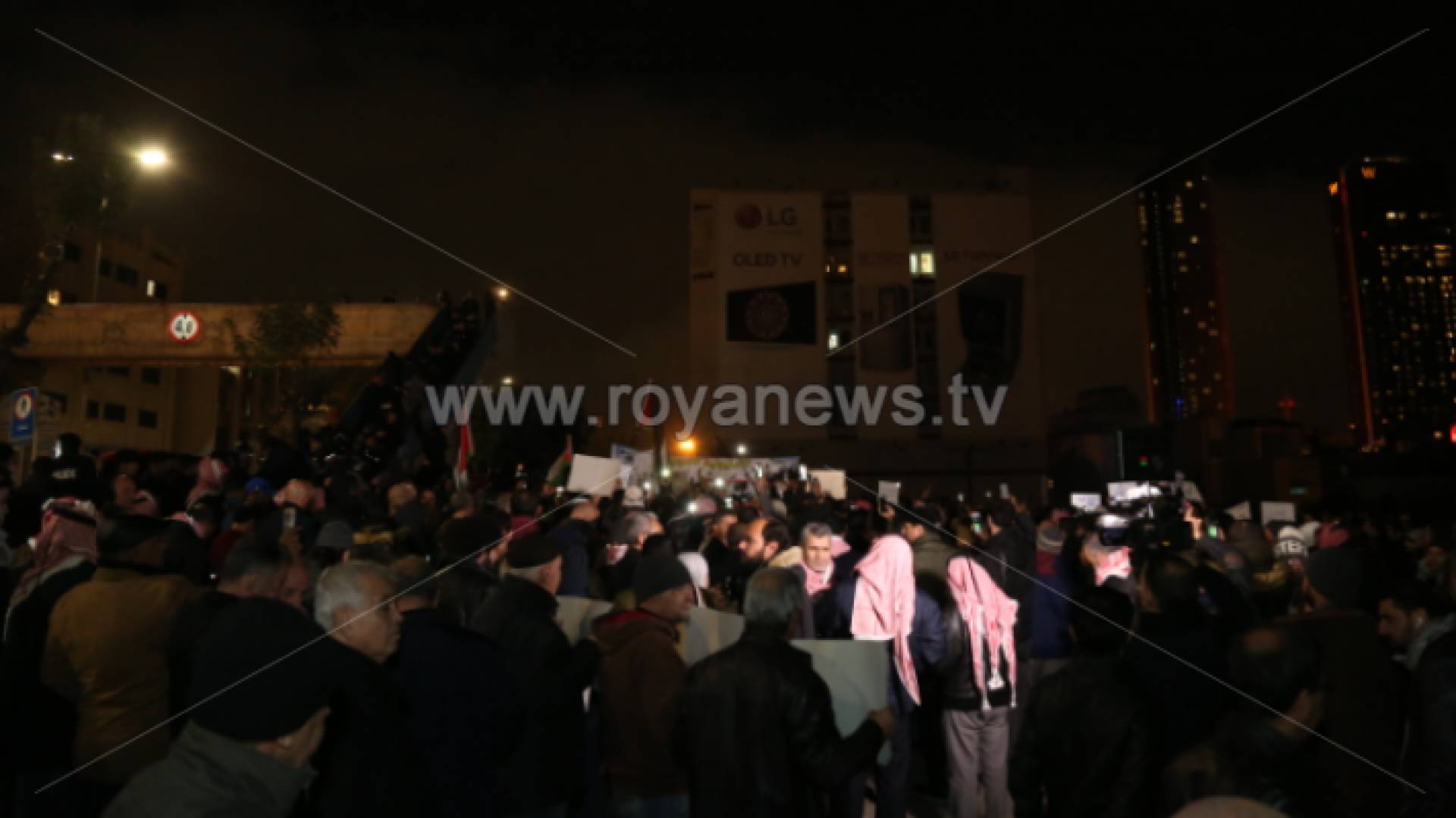 جانب من الاعتصام