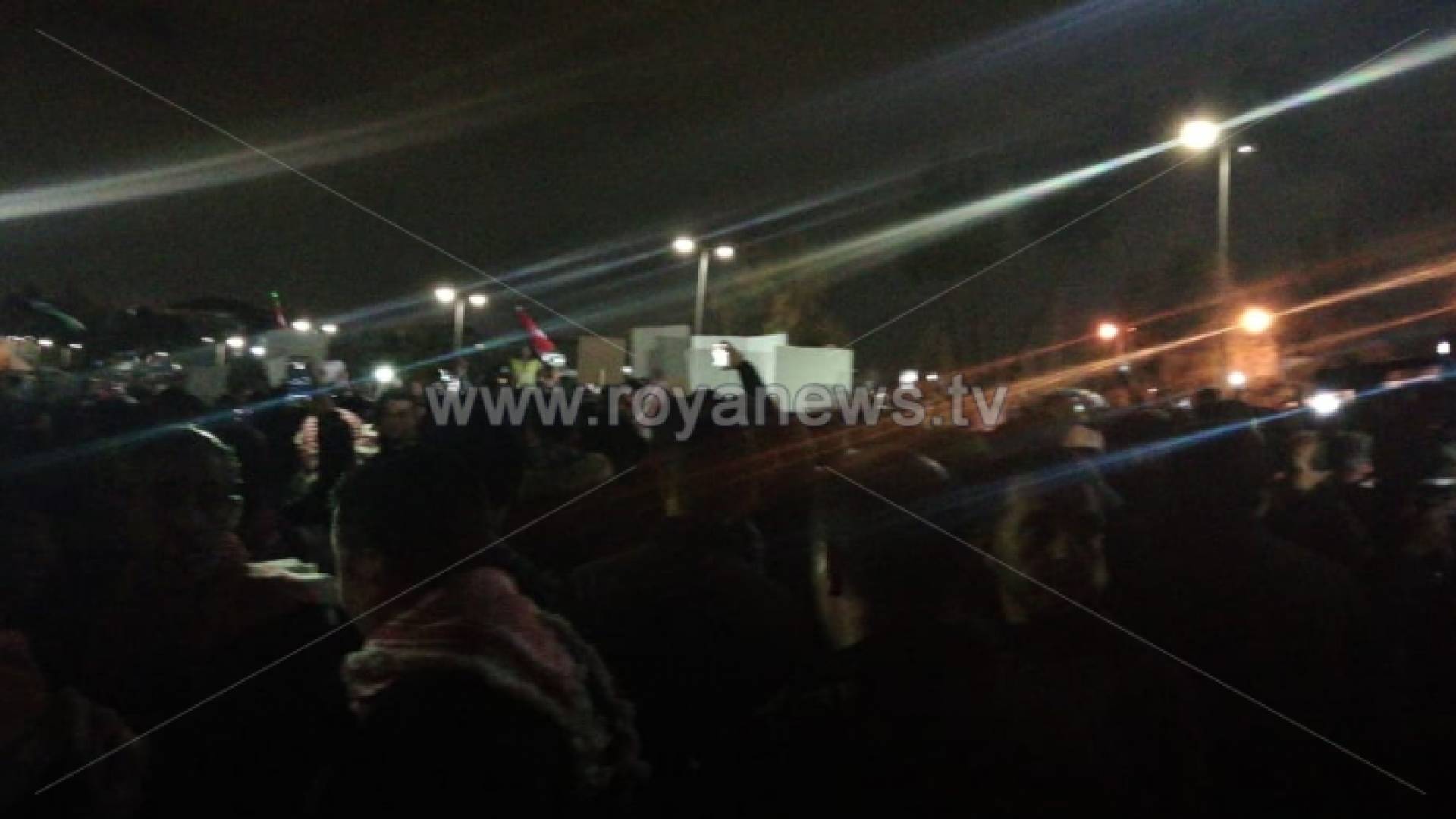 جانب من الاعتصام