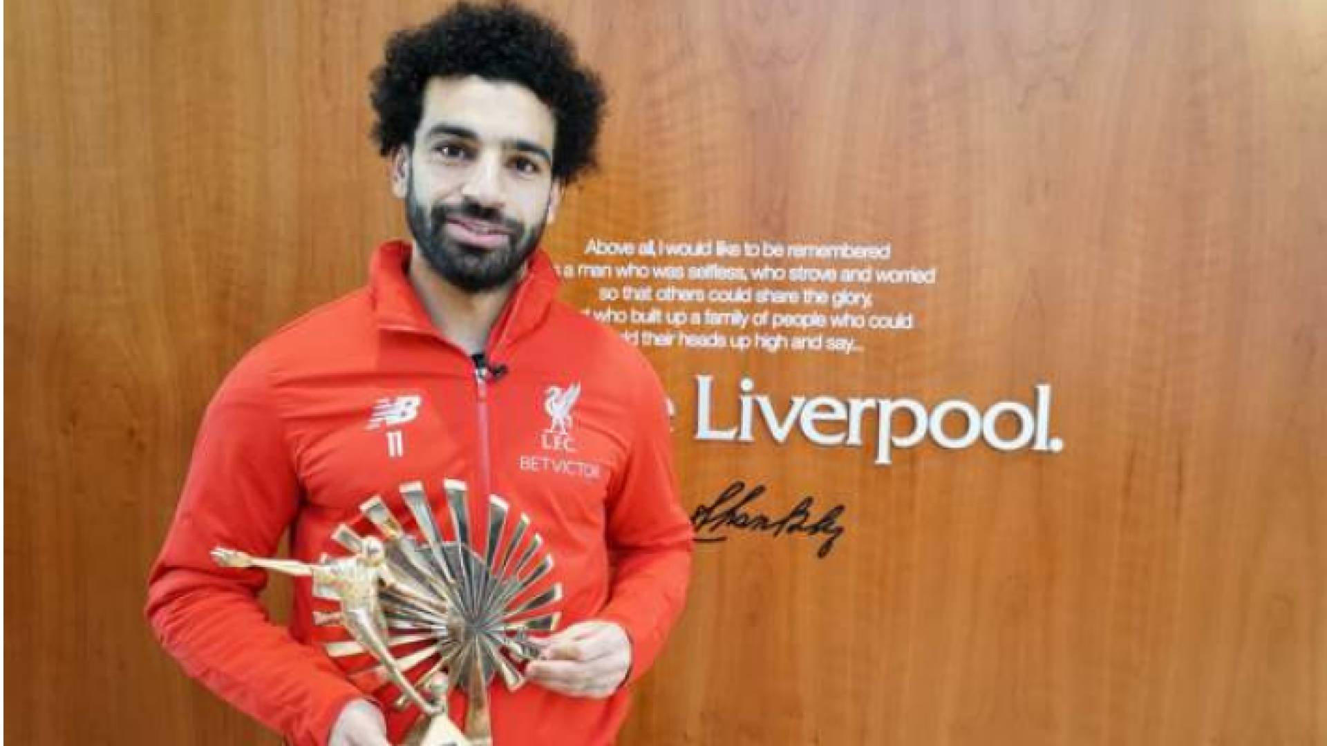محمد صلاح يفوز بجائزة "بي بي سي" لأفضل لاعب أفريقي لعام 2018