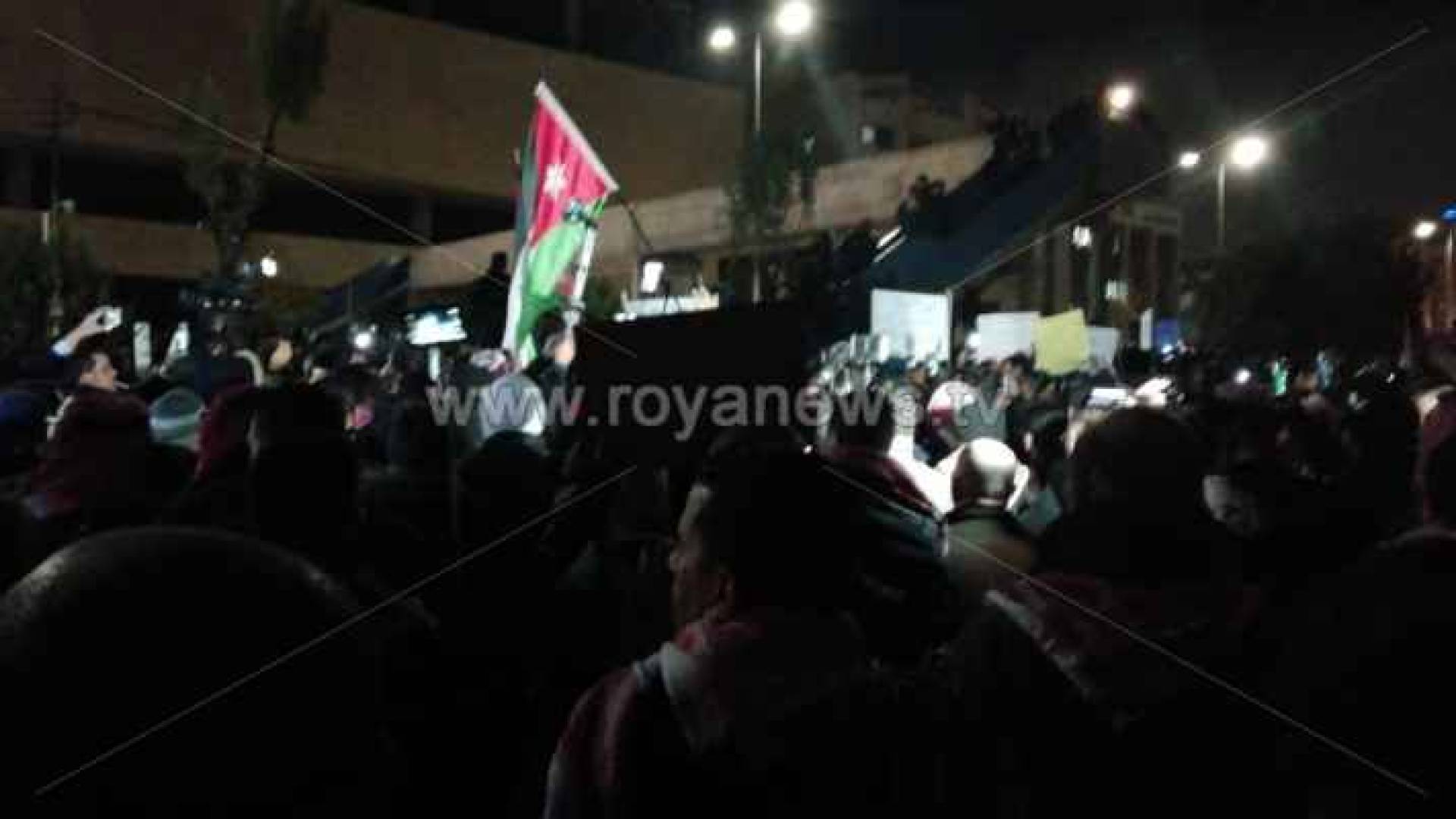 من اعتصام الدوار الرابع