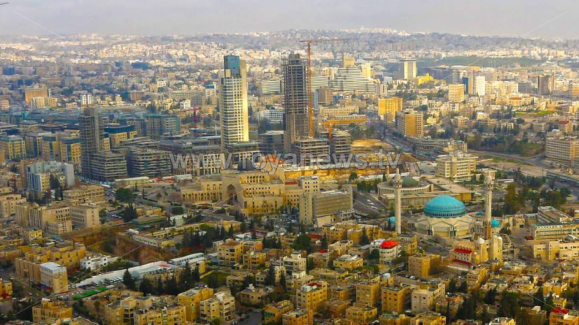صورة عامة للعاصمة عمان