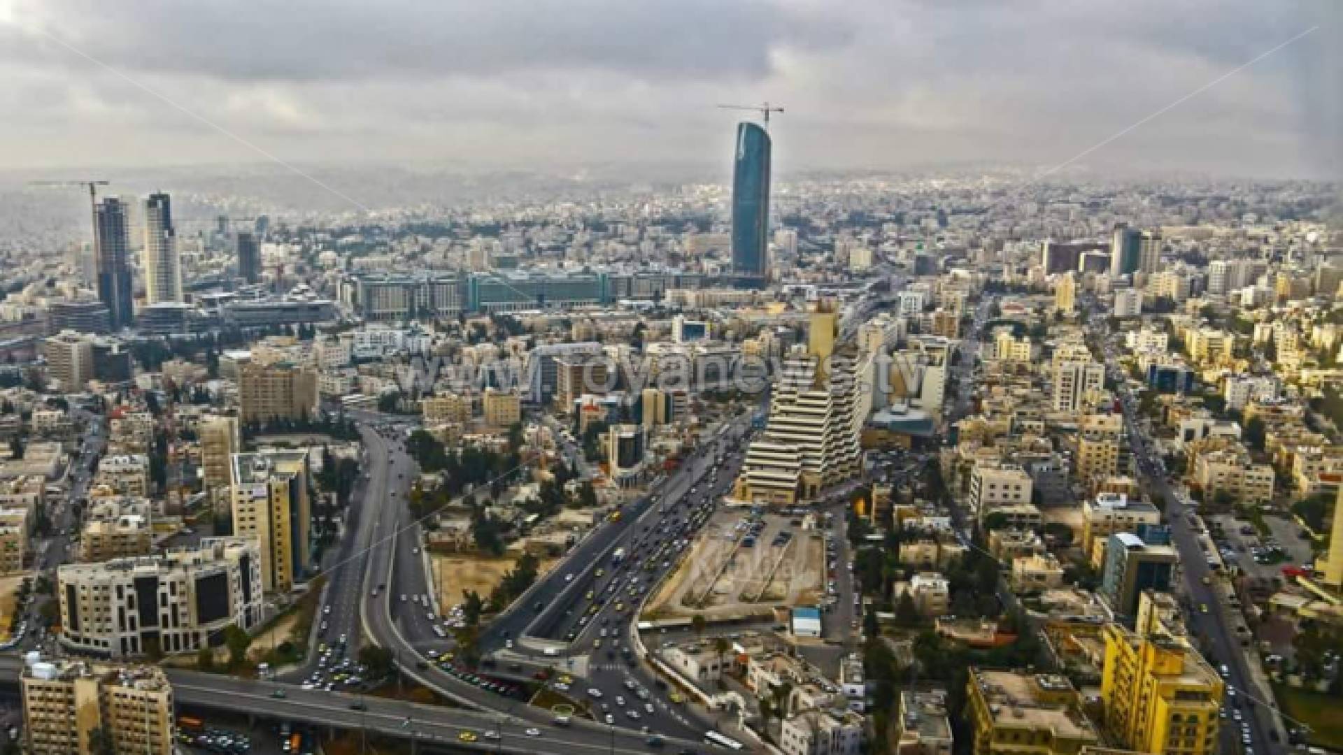 جانب من العاصمة عمان