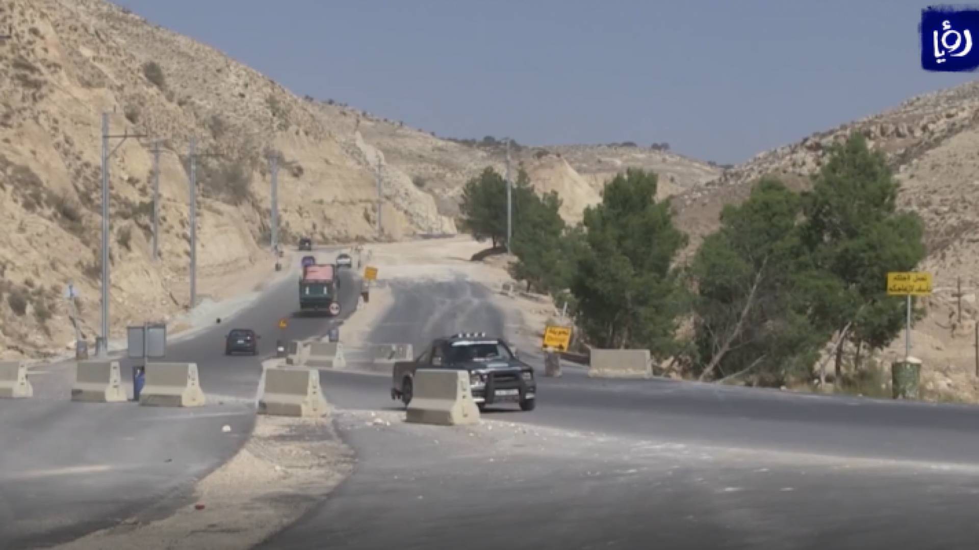 بطء العمل في طريق ديرابي سعيد ـ سموع الرئيسي