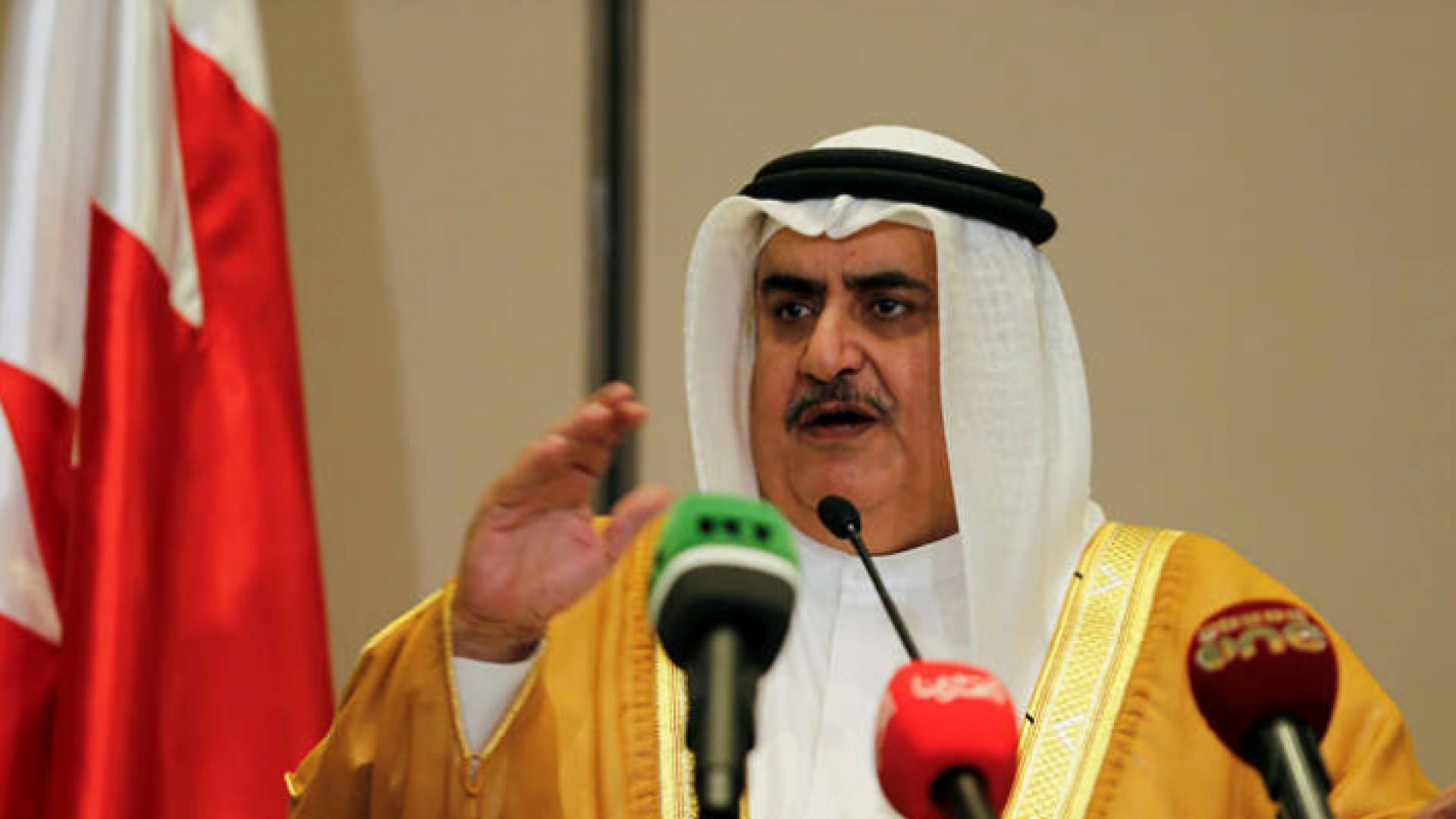 وزير الخارجية البحريني خالد بن أحمد آل خليفة