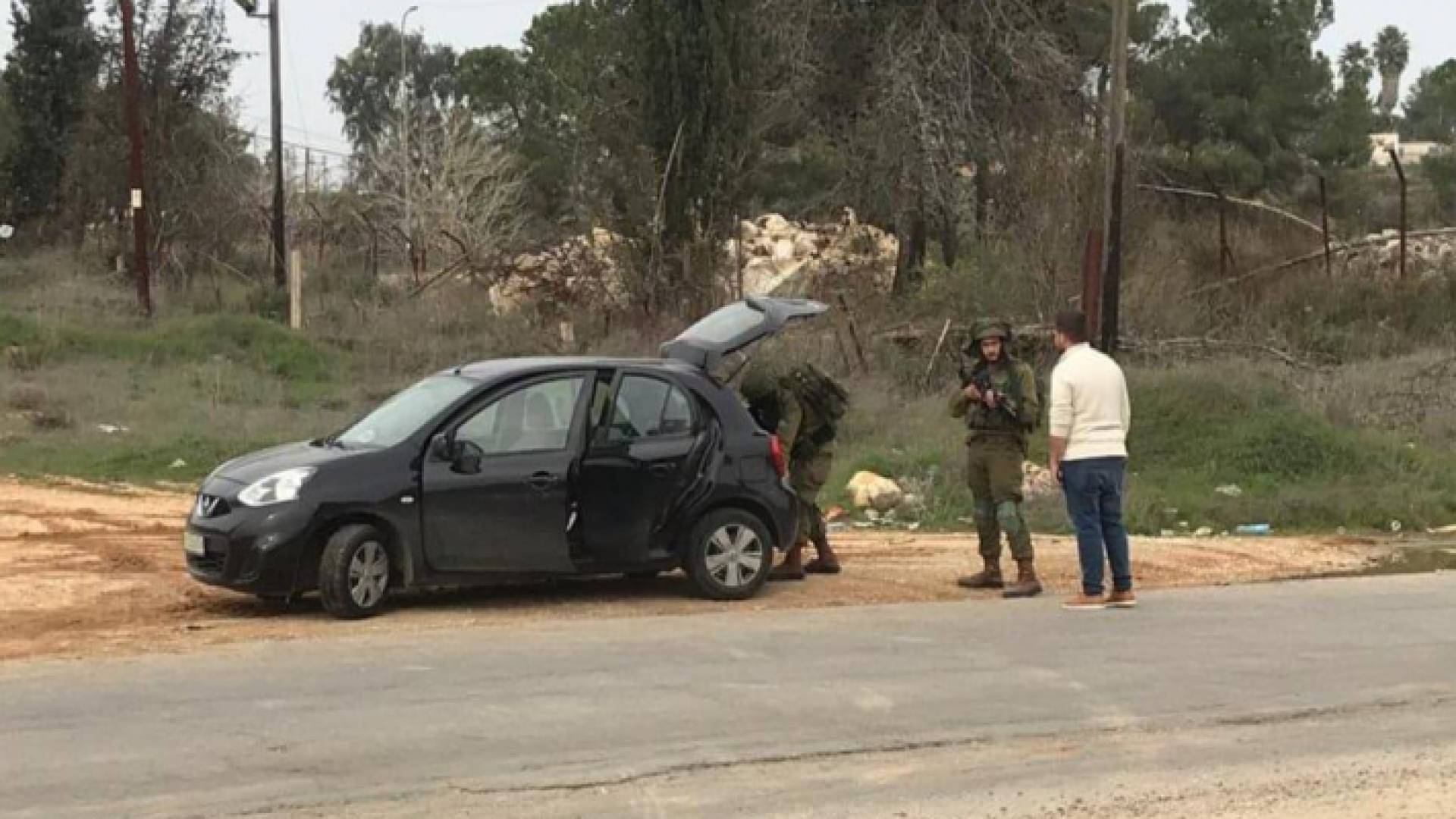 خلال عملية التفتيش