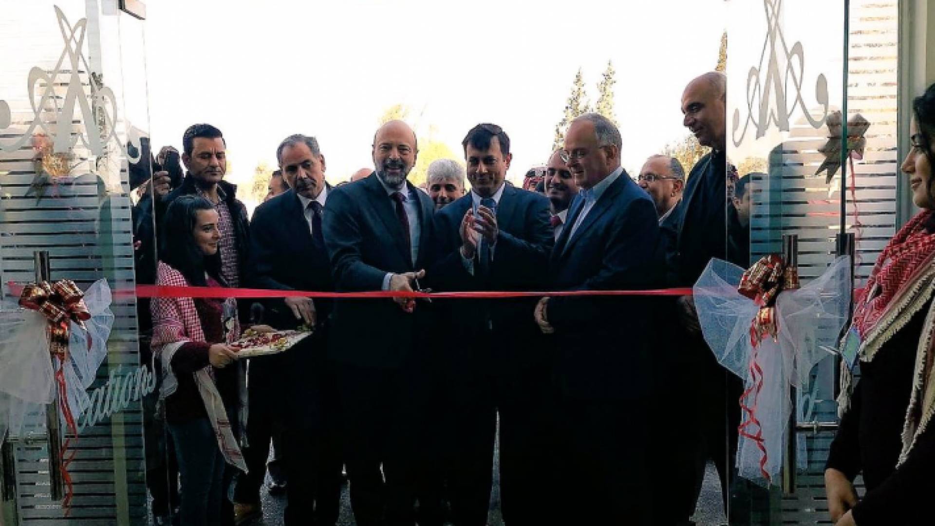 من افتتاح المصنع