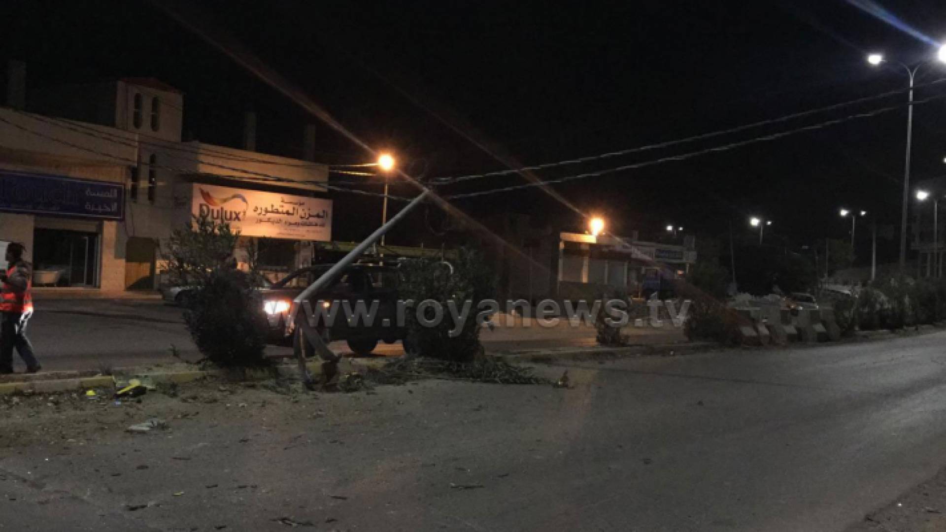 صورة من موقع الحادث