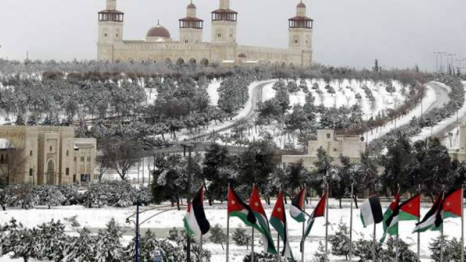 ثلوج الاردن