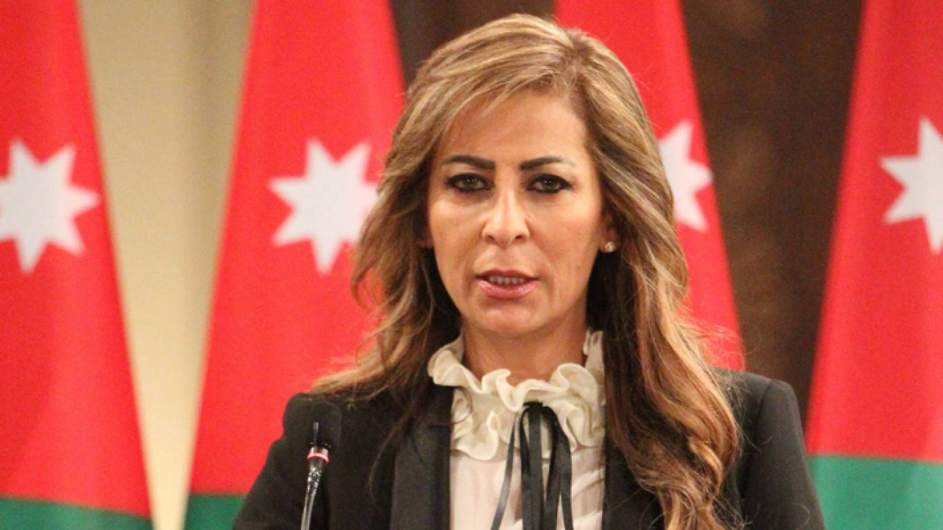 وزير الدولة لشؤون الاعلام الناطق الرسمي باسم الحكومة جمانة غنيمات