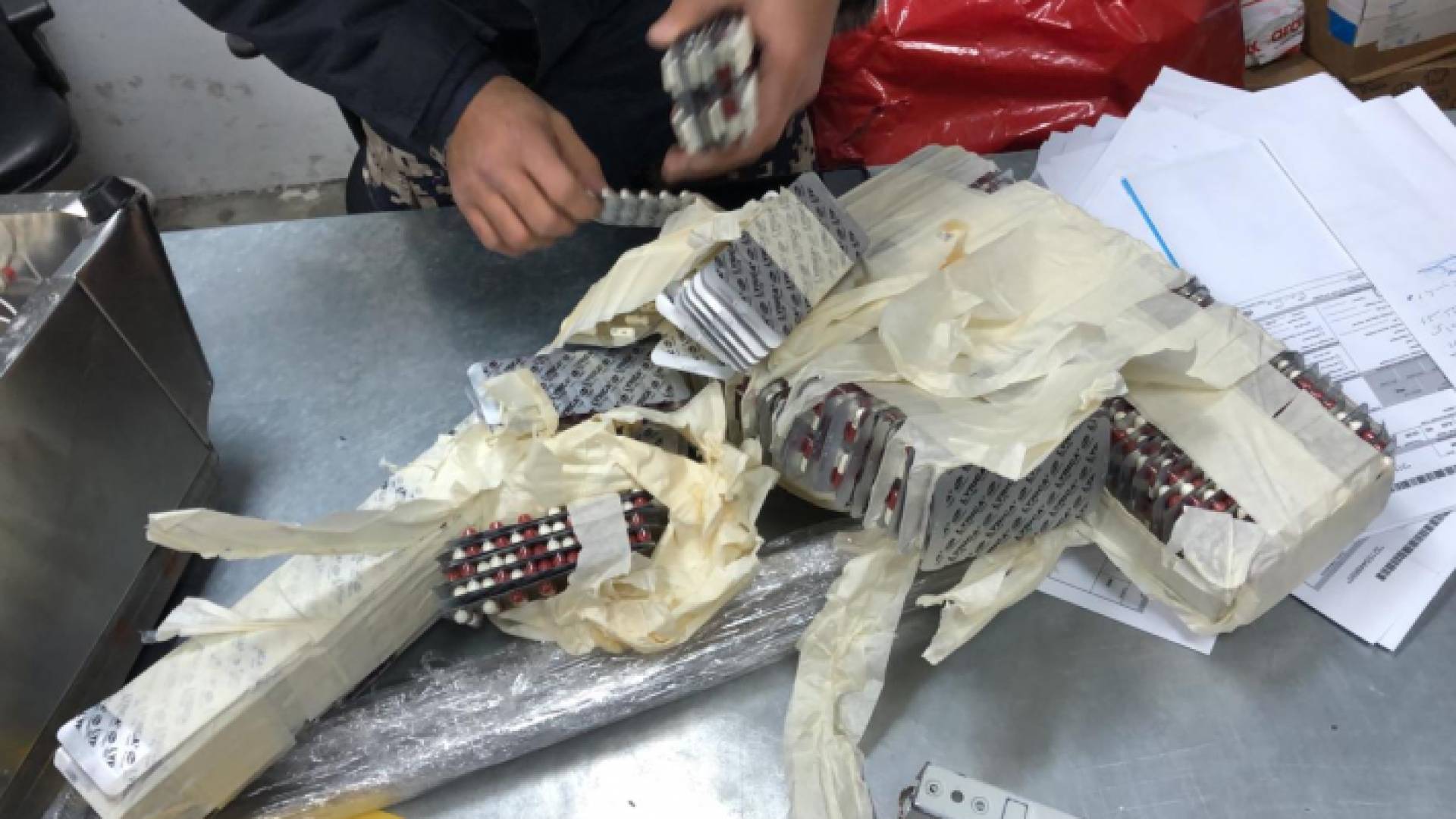 من المضبوطات