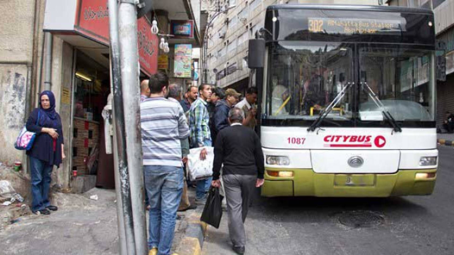 حافلات النقل العام في عمان - ارشيفية