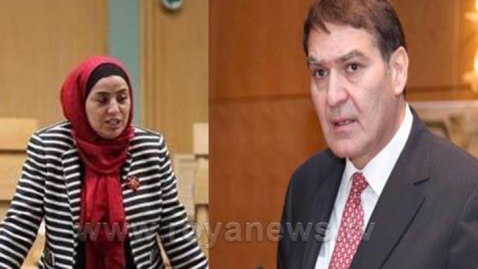 خالد طوقان والنائب وفاء بني مصطفى