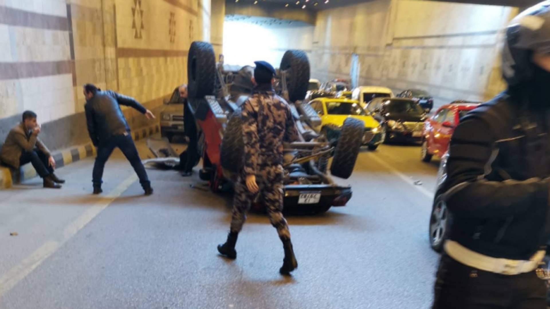 صورة من موقع الحادث