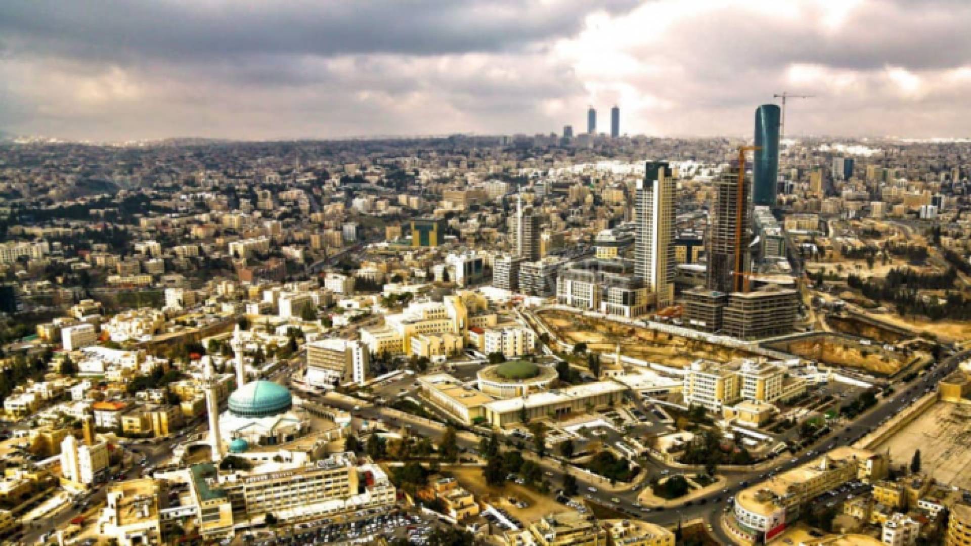 جانب من العاصمة عمان
