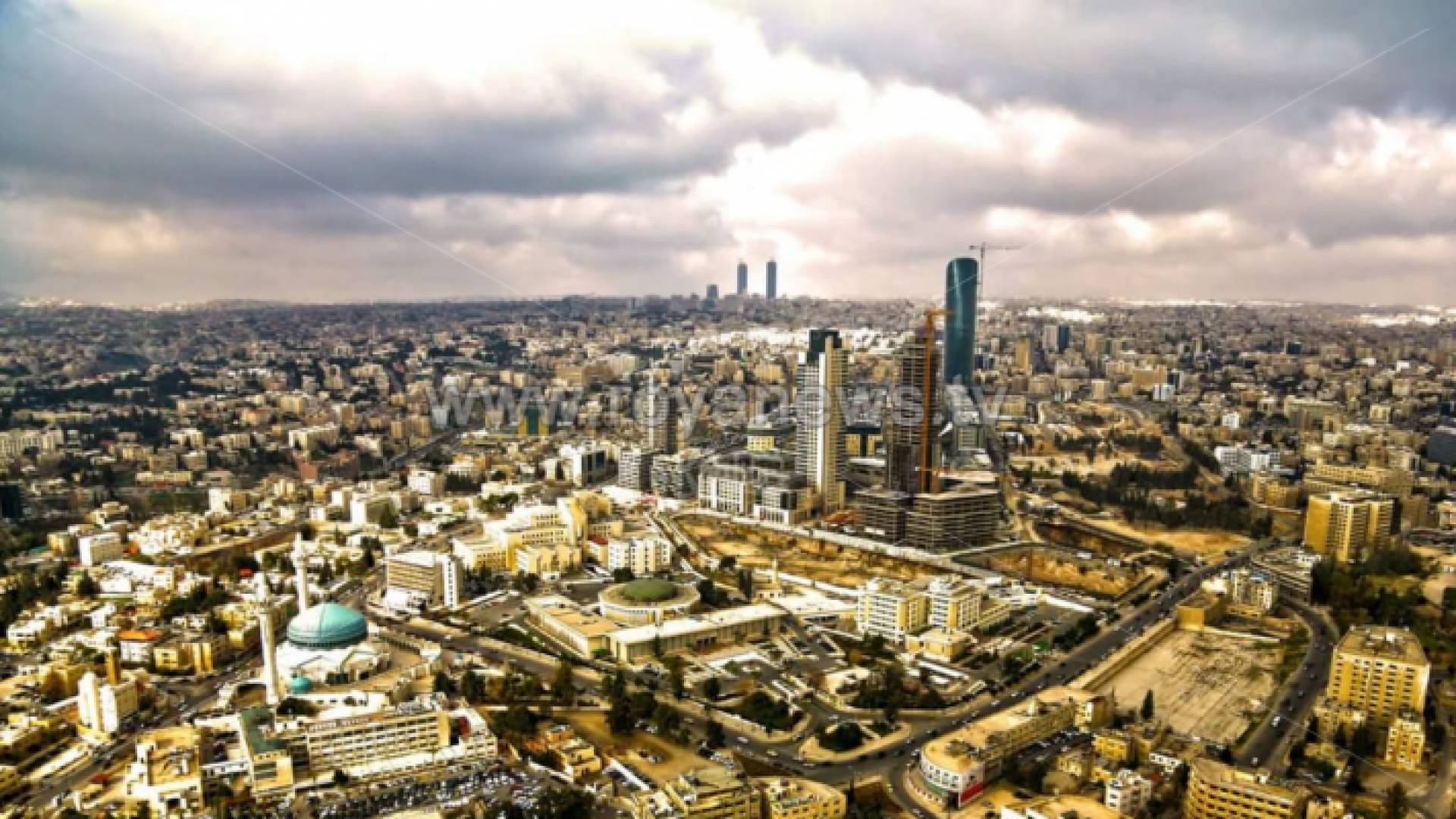 جانب من العاصمة عمان