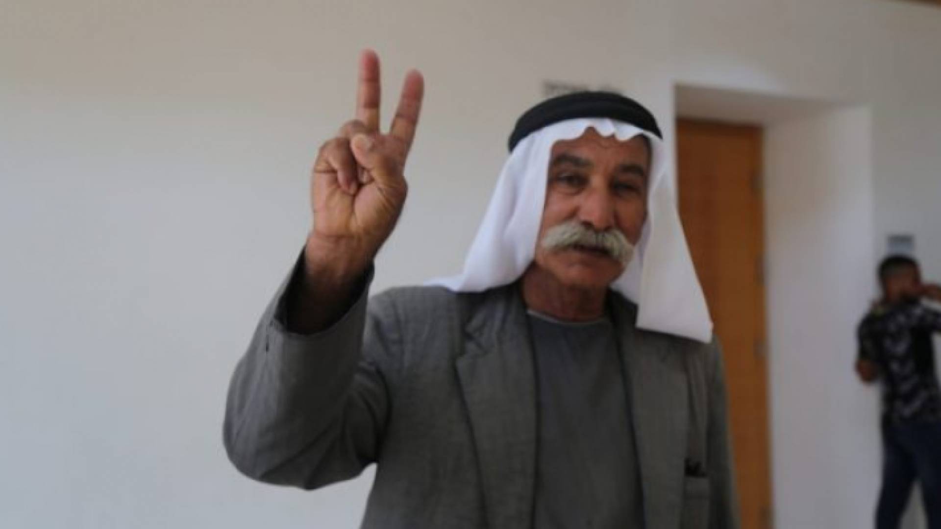 صالح الطوري شيخ قرية العراقيب الفلسطينية