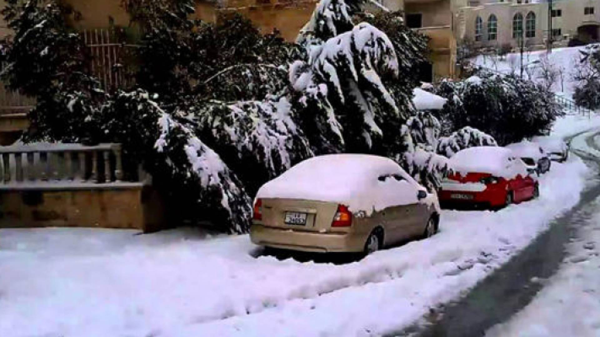 ثلوج الاردن - ارشيفية