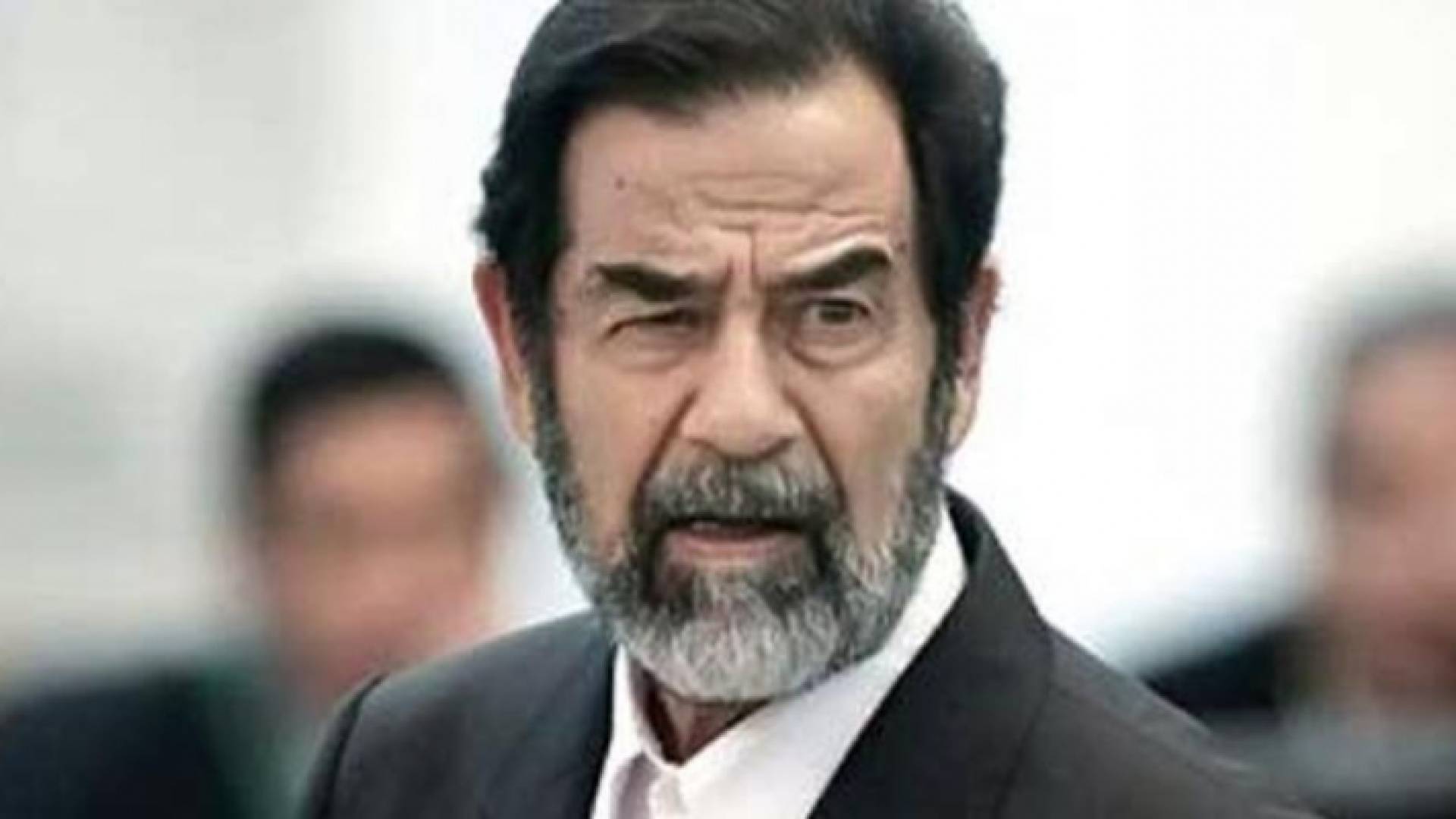 الرئيس العراقي الراحل صدام حسين