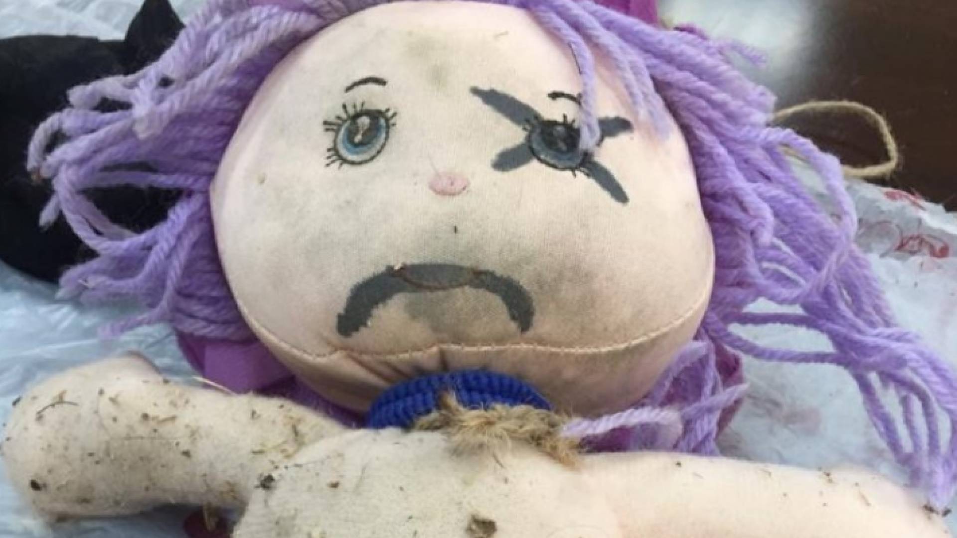 دمية التي وضع بها السحر