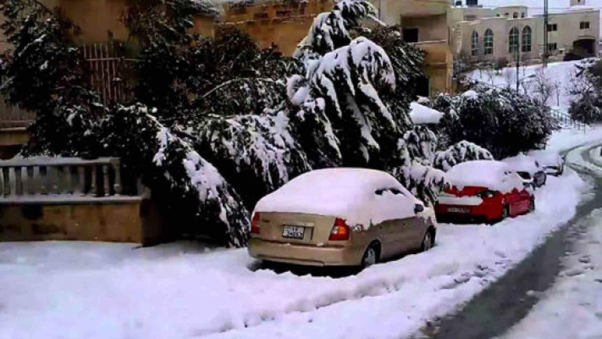 ثلوج الاردن - ارشيفية