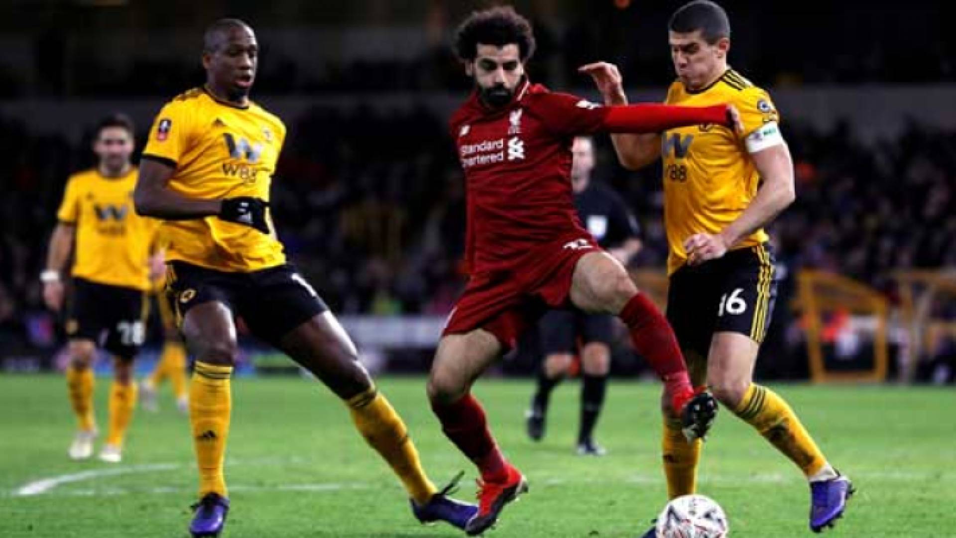 صورة من المباراة