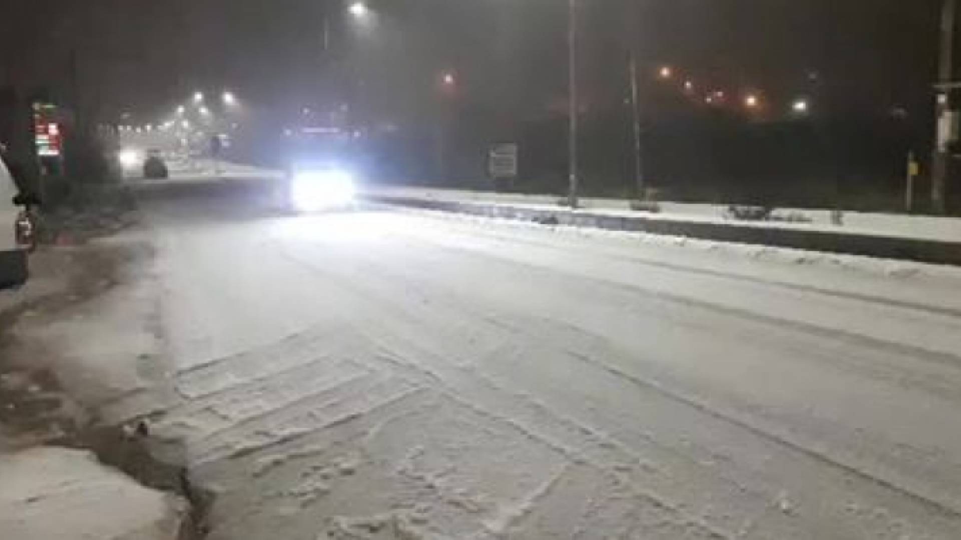 الثلوج في عجلون