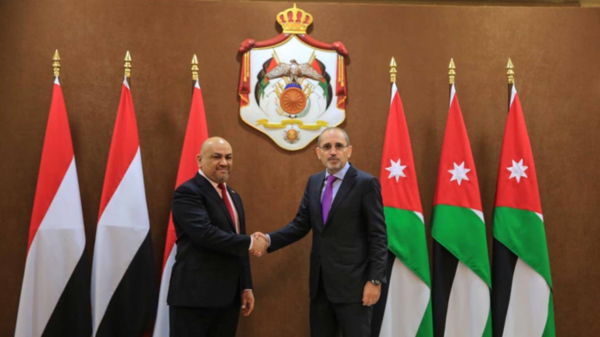 الصفدي الخميس ووزير خارجية الجمهورية اليمنية