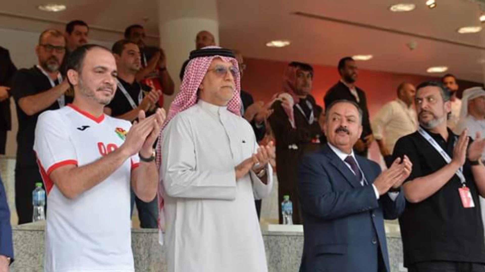 الامير علي خلال مباراة سوريا