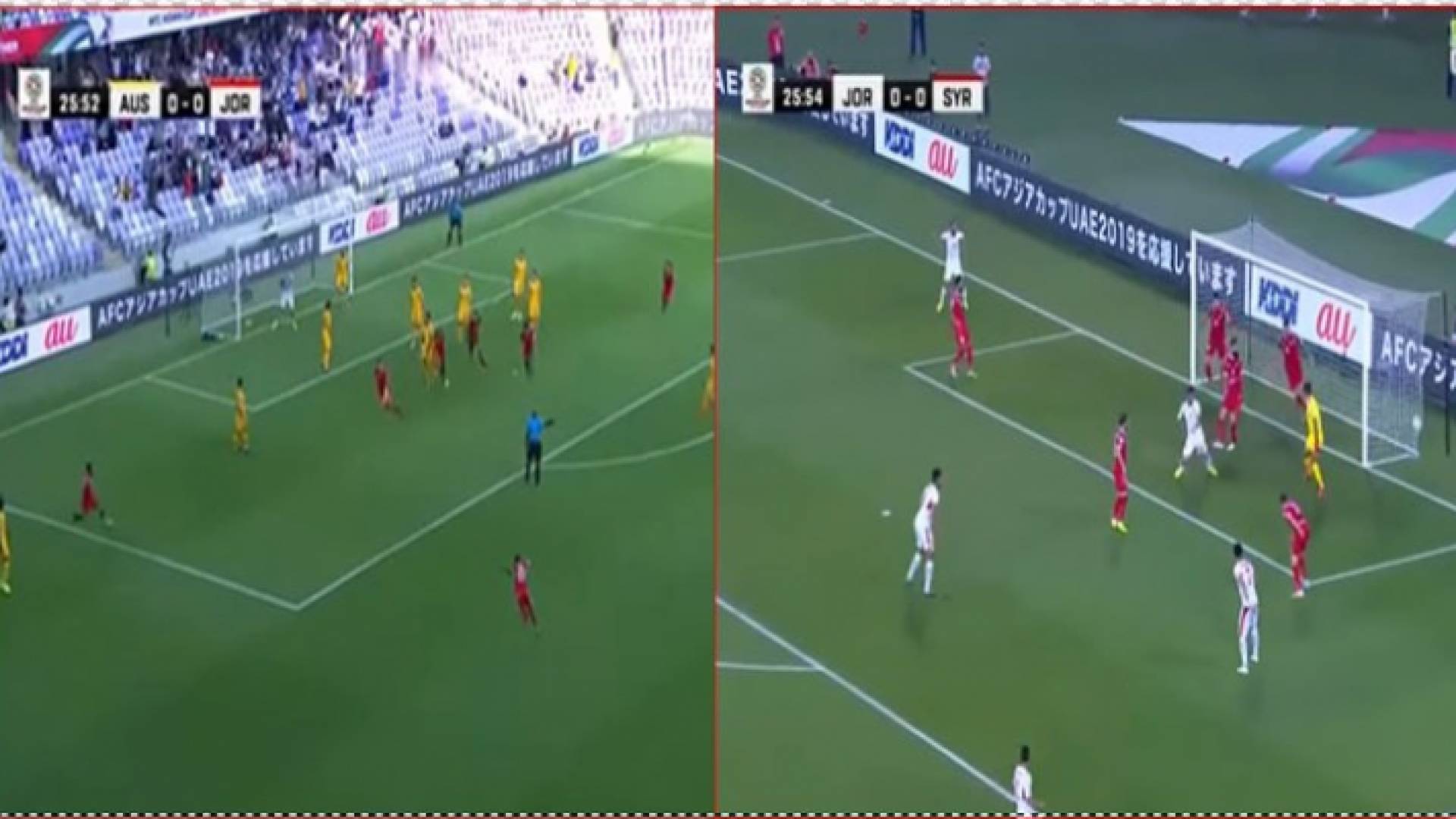 هدفا النشامى في استراليا وسوريا في ذات الدقيقة