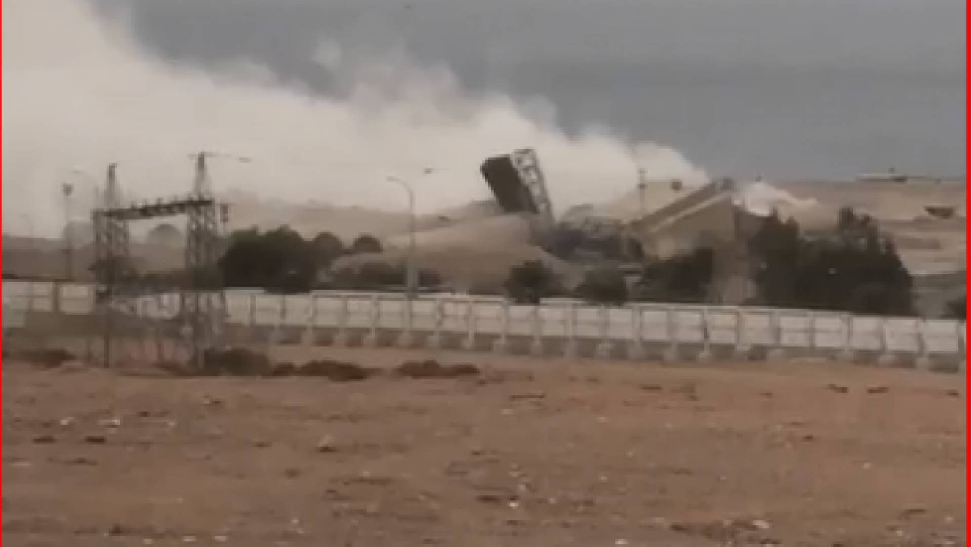 تفجير صوامع العقبة بنجاح