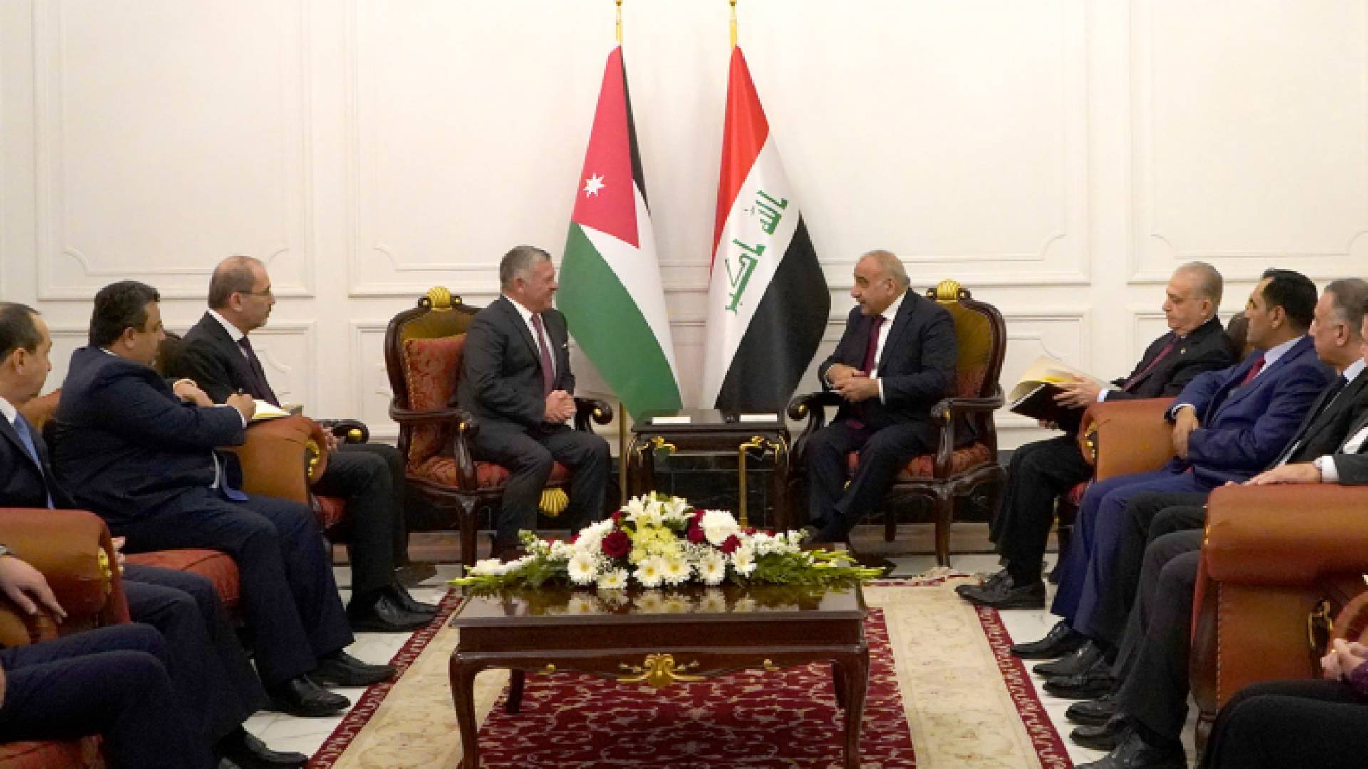 رئيس الوزراء العراق يؤكد أن الأردن هو رئة العراق، والعراق هو رئة الأردن