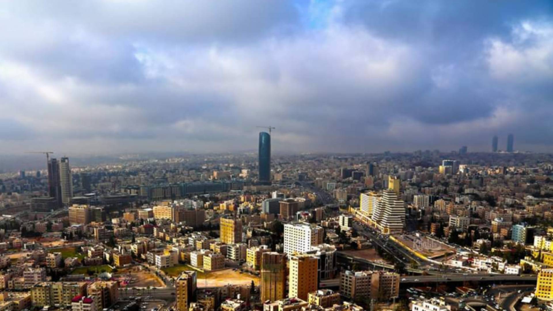 صورة عامة للعاصمة عمان