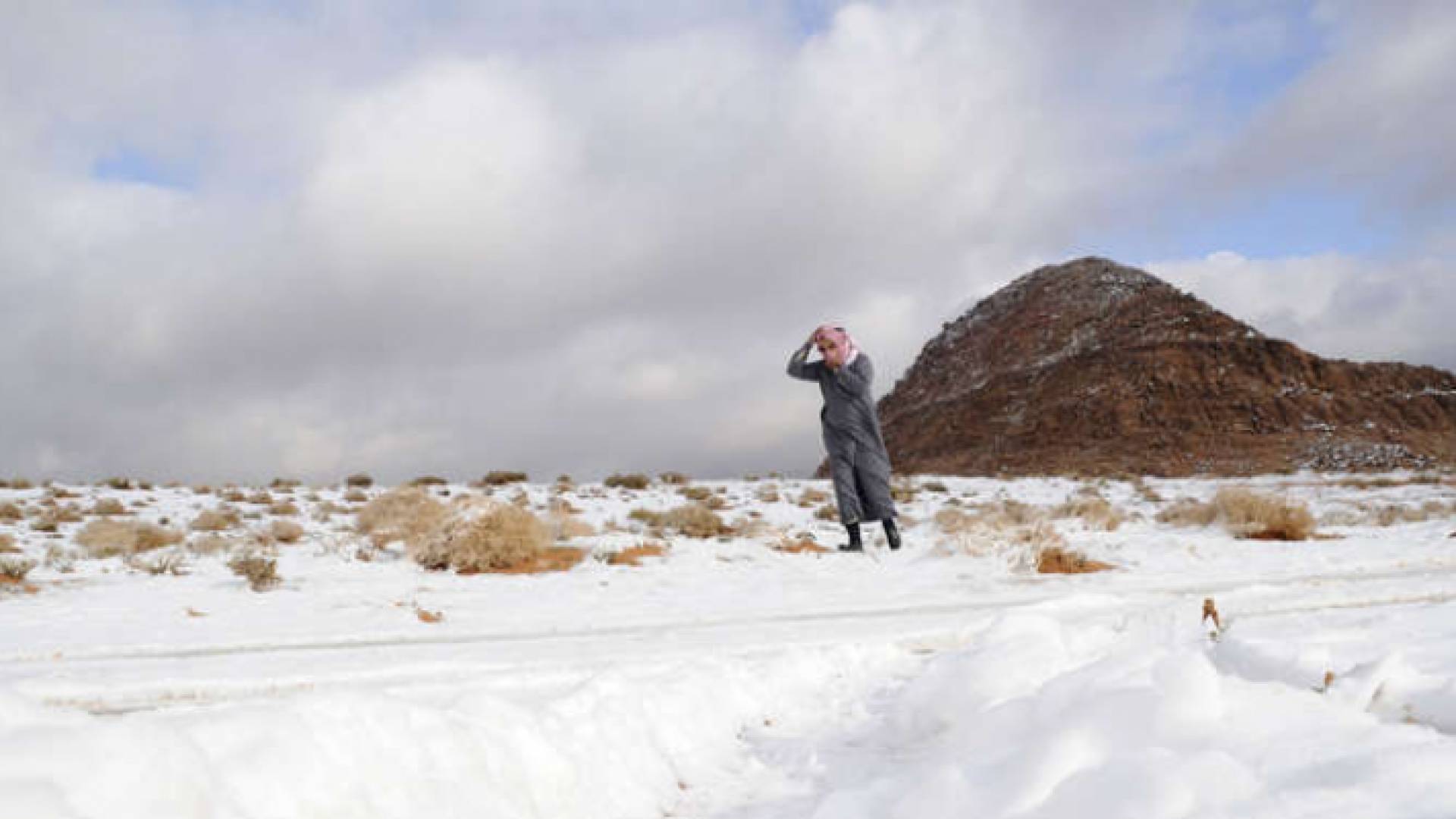 ثلوج السعودية - ارشيفية