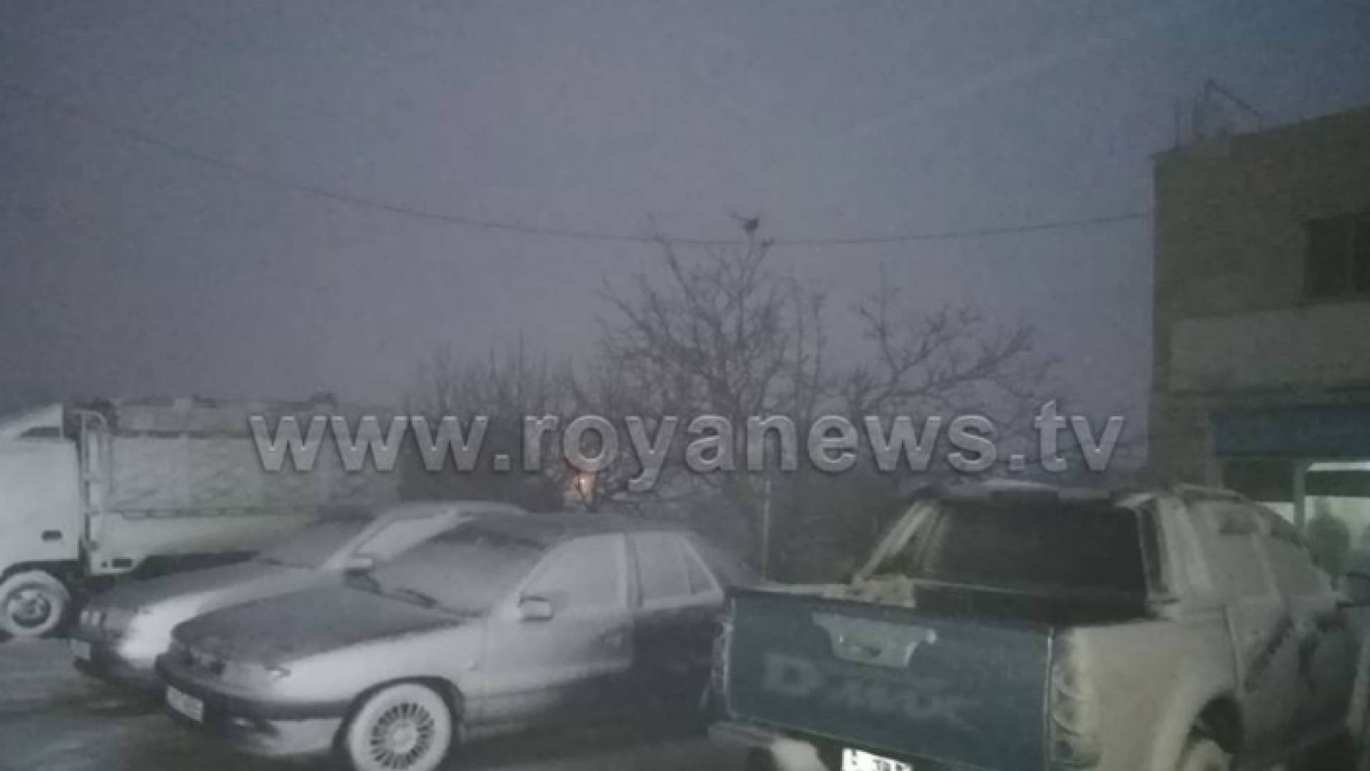 الثلوج في منطقة رأس منيف